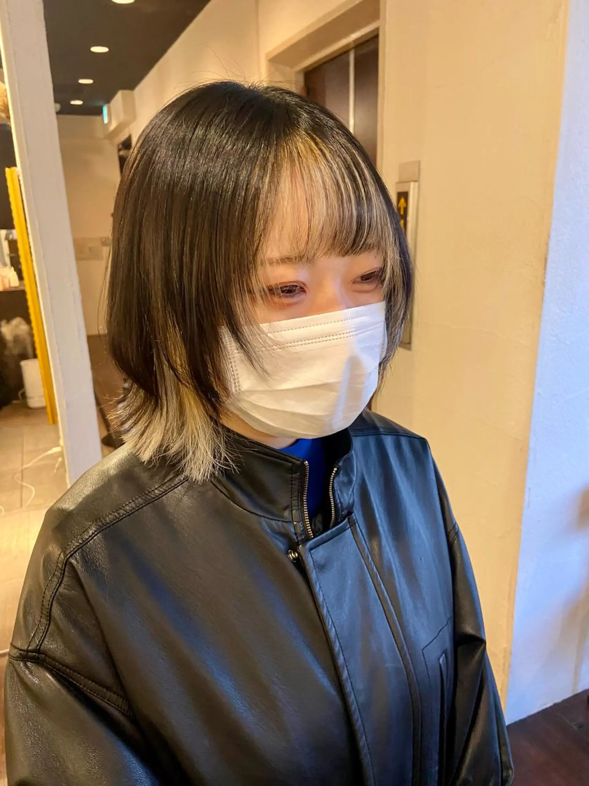 ミディアム ヘアカラー トリートメント aW HAIRカンノ カナエのヘアスタイル