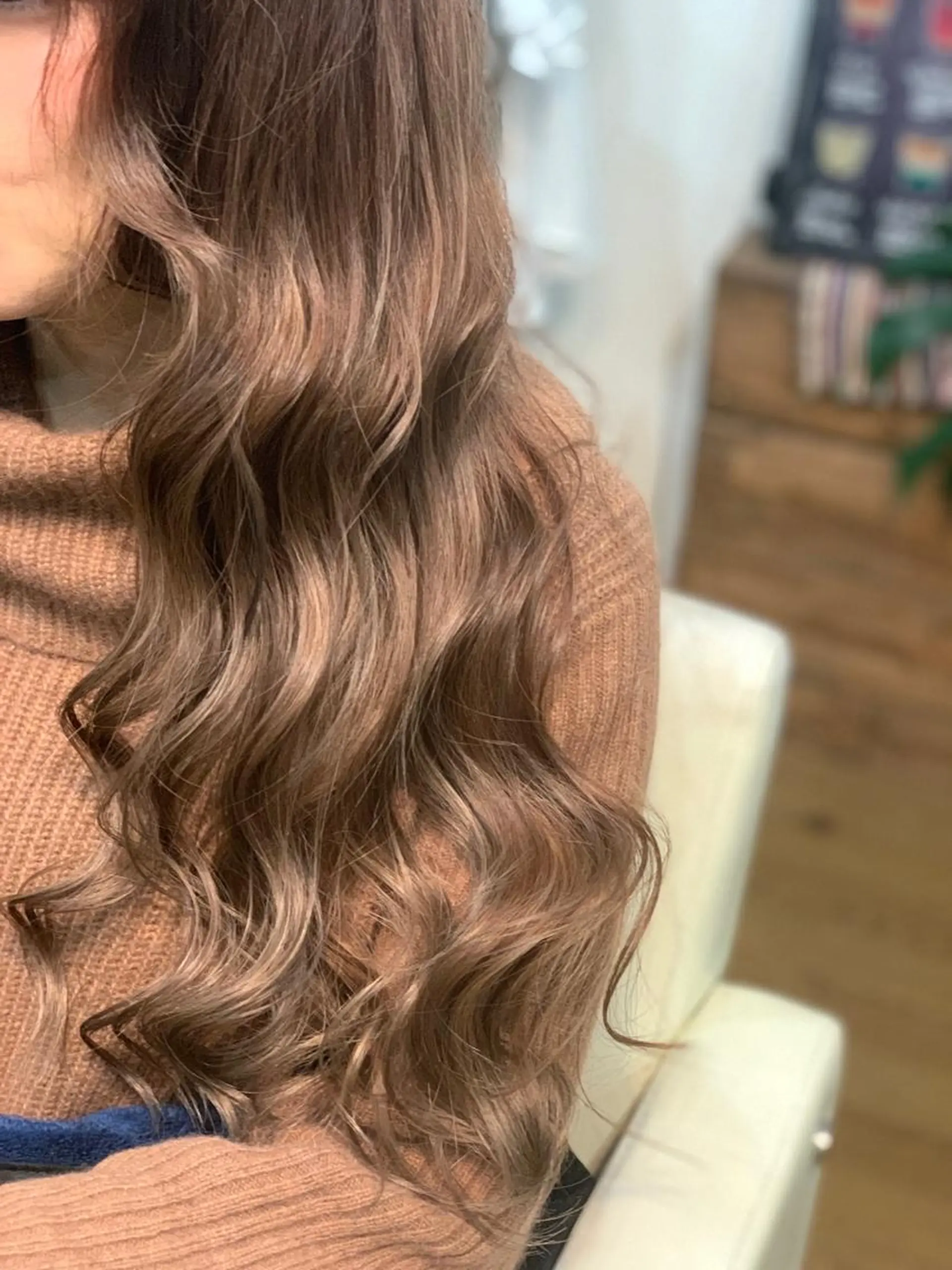 ロング カラー 清光 泰之のヘアスタイル