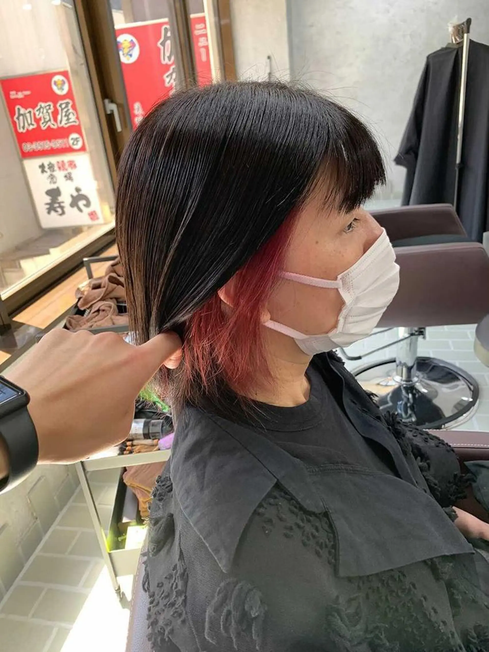 ショート カット ヘアカラー 髪質改善ayame 横山諒のヘアスタイル
