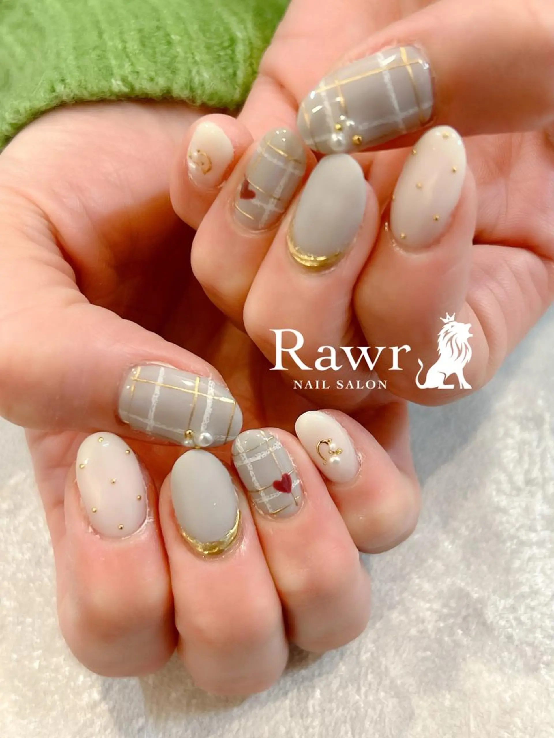 ネイル ハンドネイル Rawr / saoriのネイルデザイン