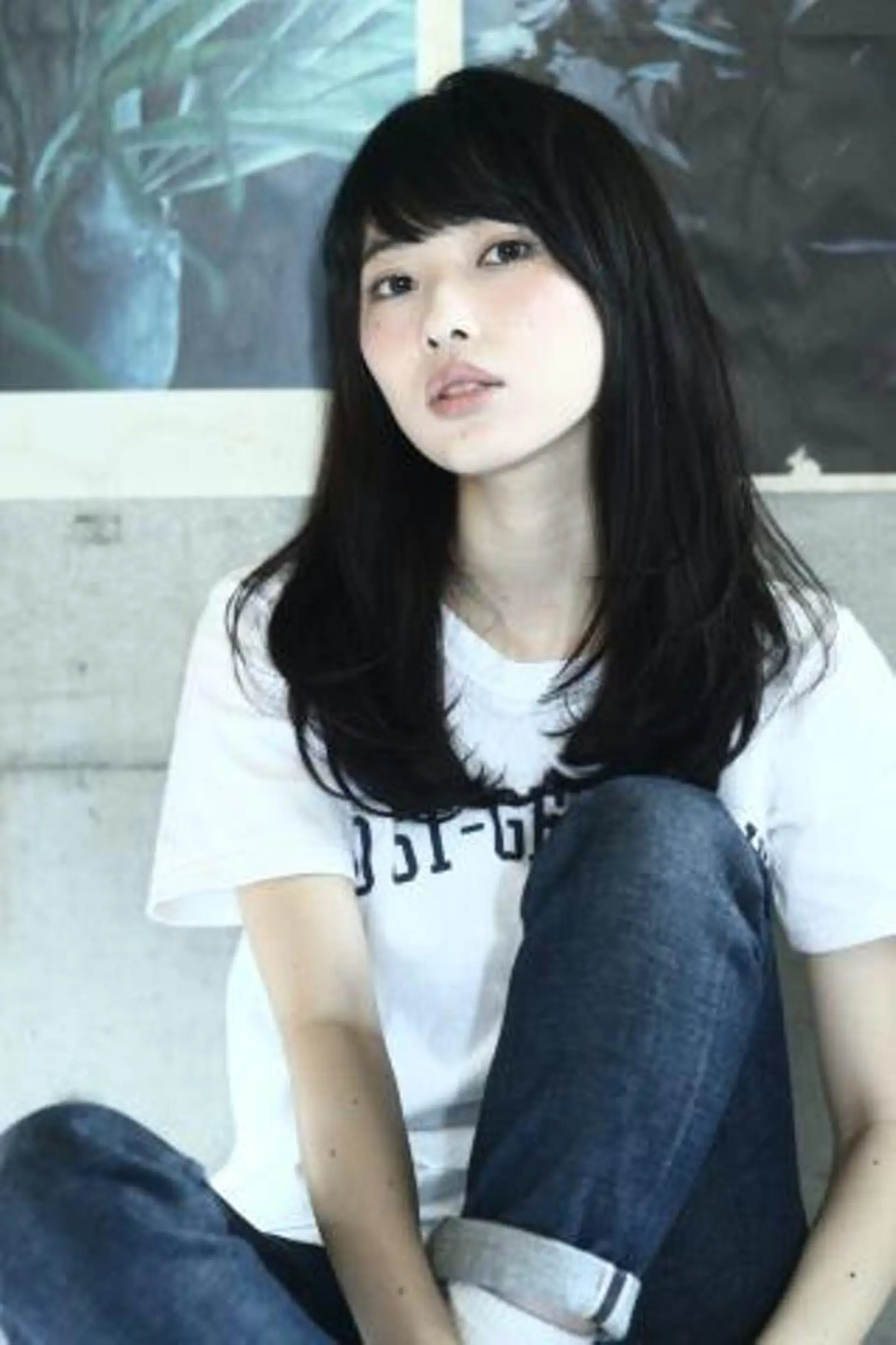 ミディアム セミロング カラー clan五反田所属・髪質改善、縮毛矯正 店長浅野太郎のヘアスタイル