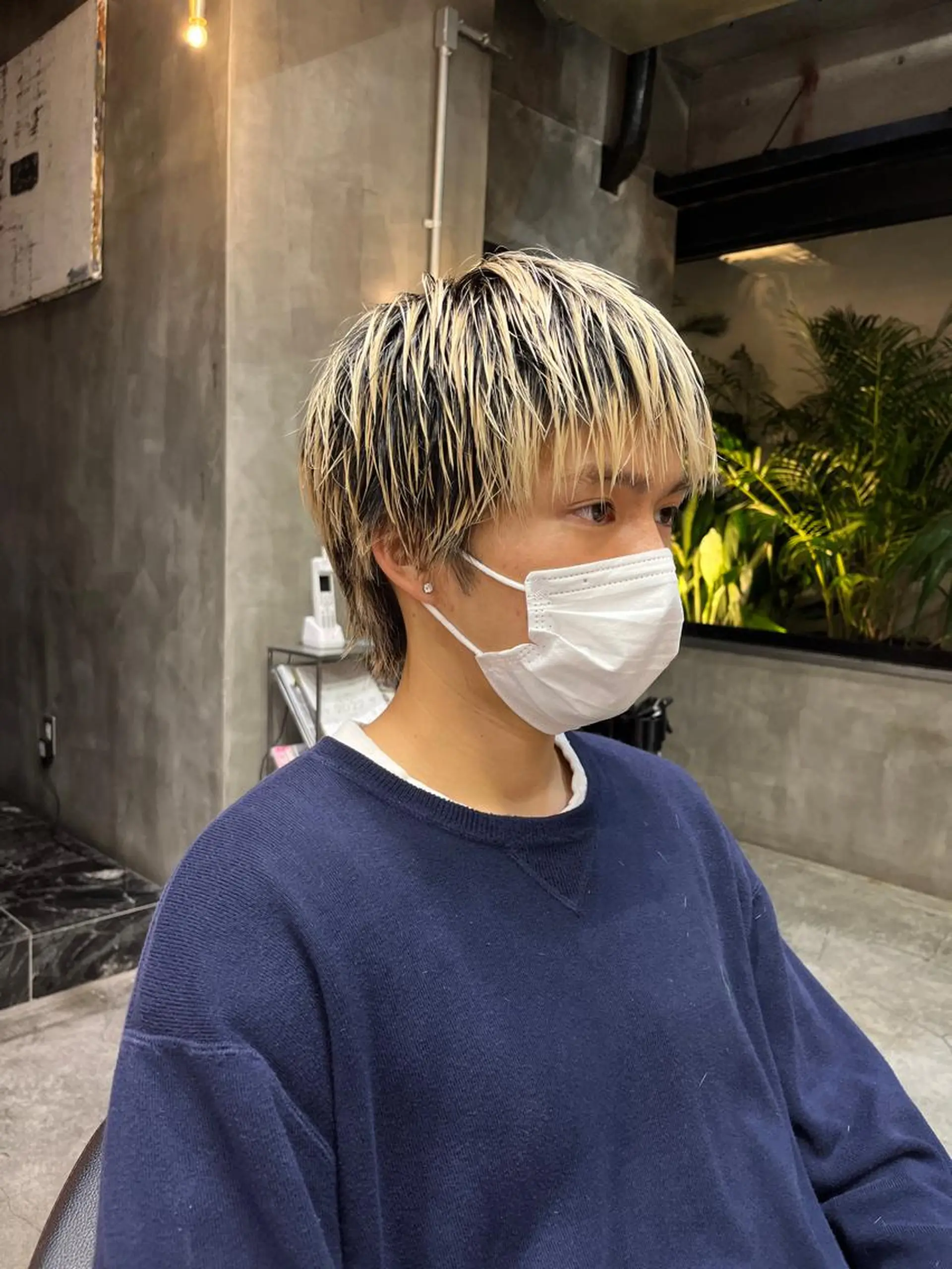 メンズ HAIR MAKE  miel所属・🫧透明感カラー🫧 SHINSEIのヘアスタイル