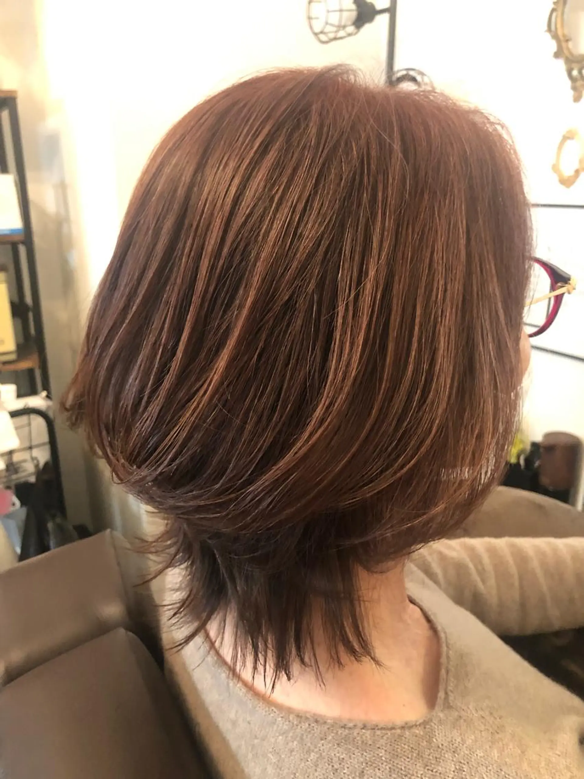 ミディアム カラー レイヤーカット 🌺✨小川 友佳✨🌺のヘアスタイル