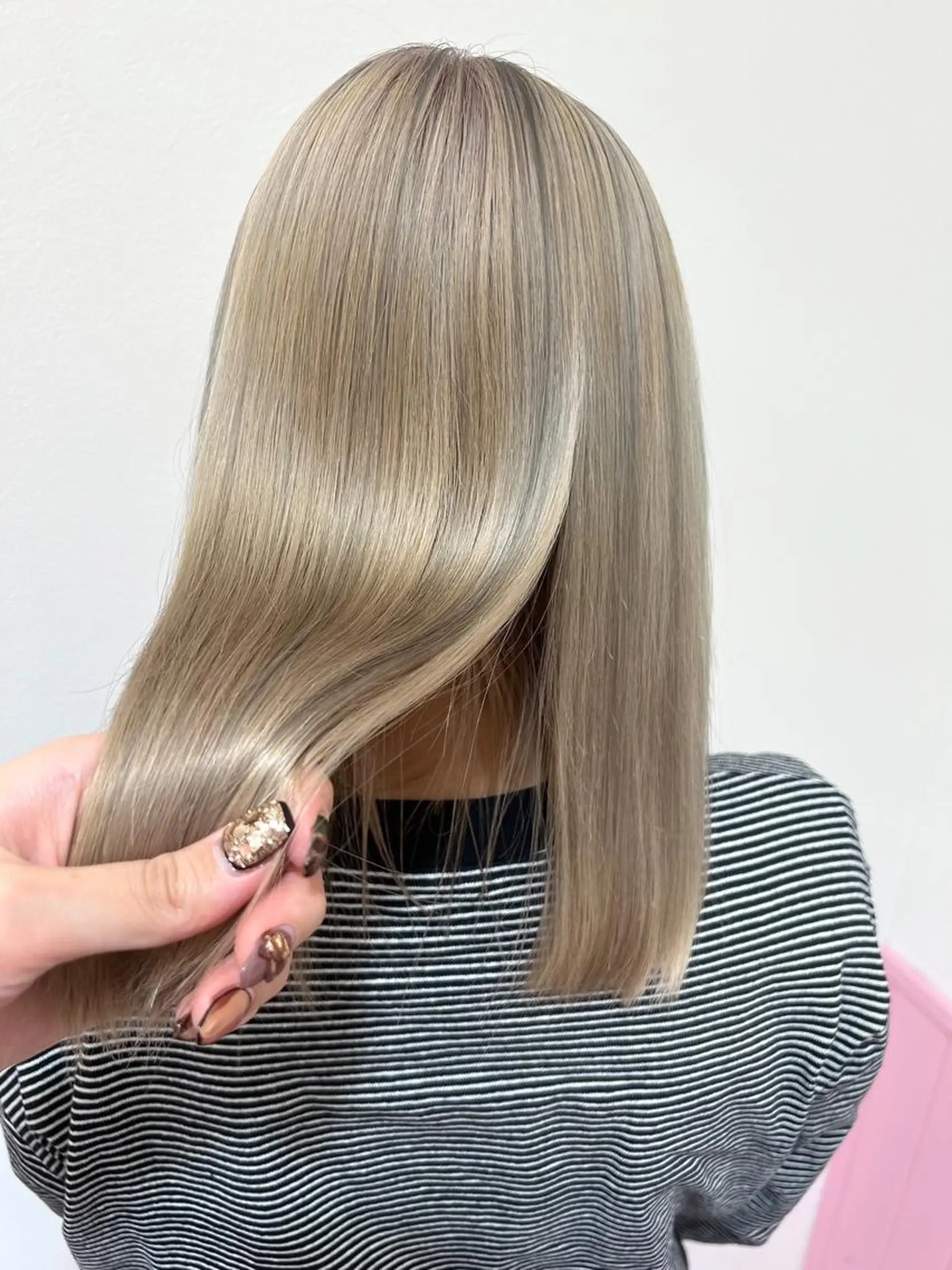 ミディアム 梅田/韓国ヘア/ エクステ🤖ヒナのヘアスタイル