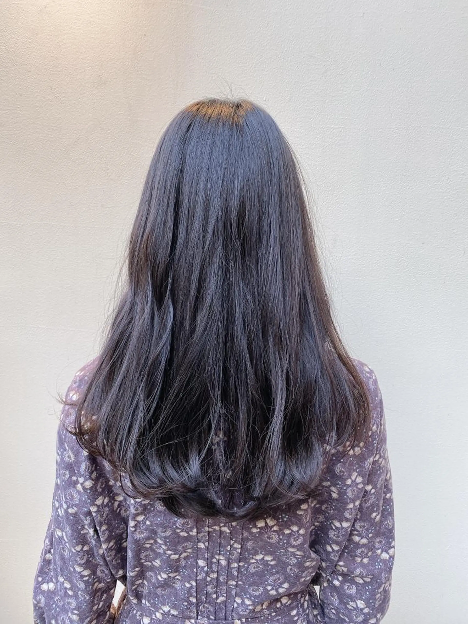 ロング パーマ デジタルパーマ 高浜 夕海のヘアスタイル