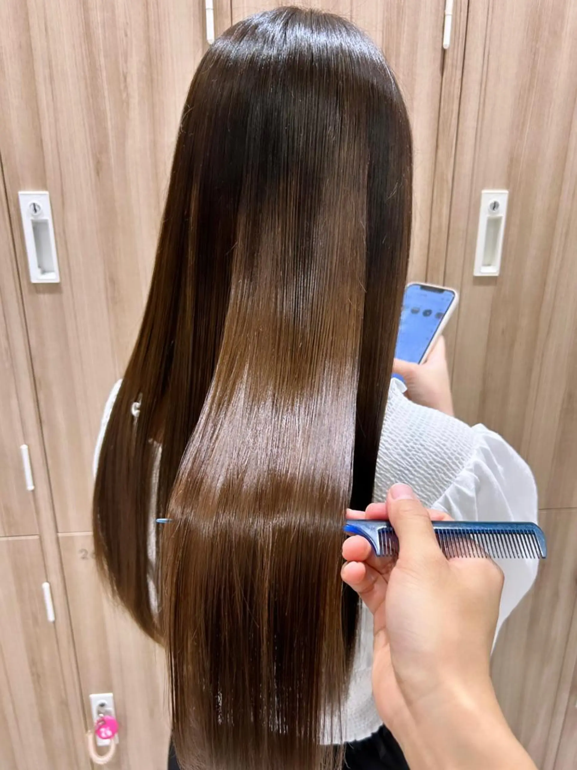 ロング 髪質改善 縮毛矯正 【期間限定公開中】 新百合ヶ丘/髪質改善のヘアスタイル