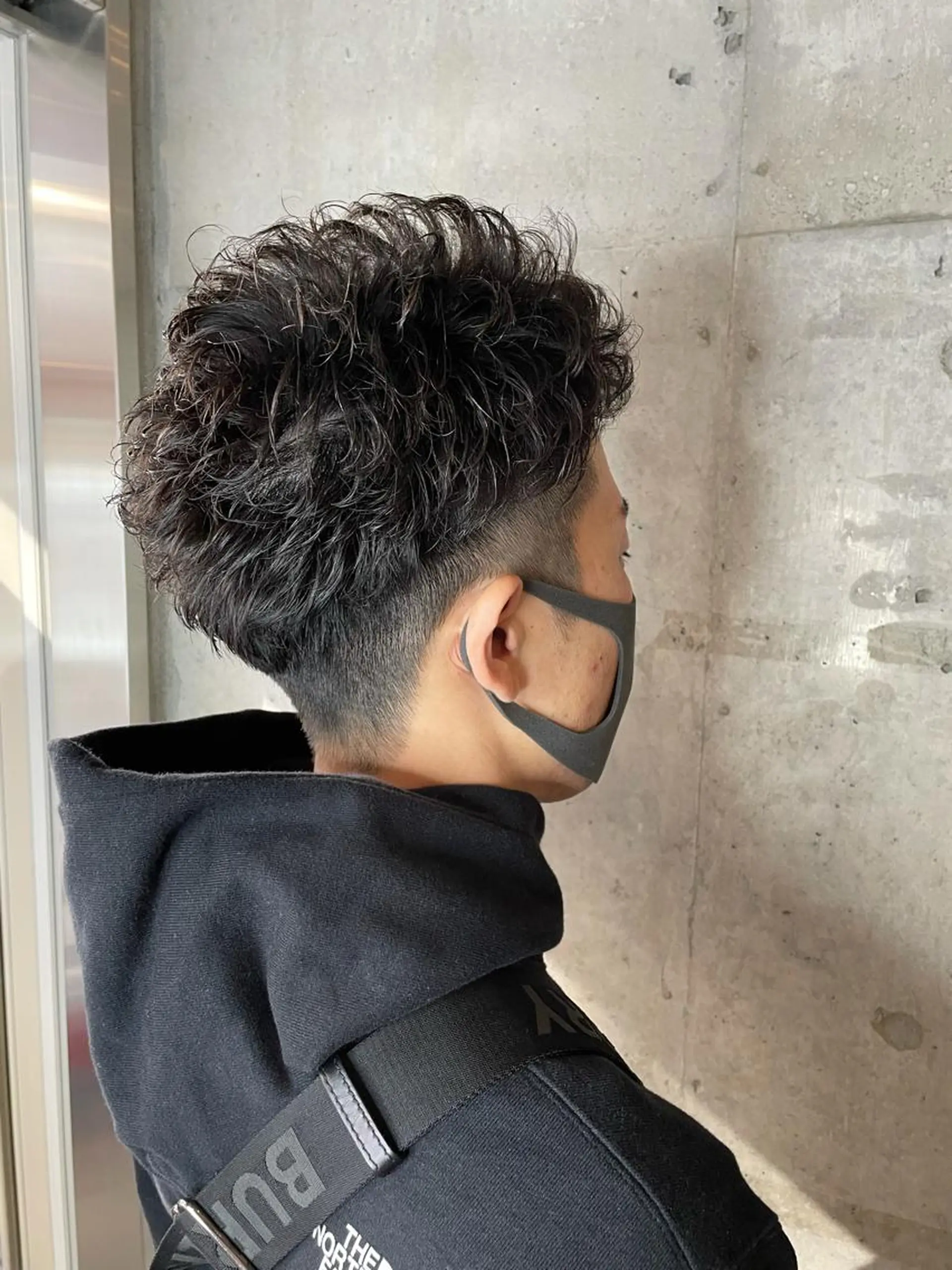 メンズ メンズパーマ フリーランスシェアサロンルレイル所属・心斎橋/メンズ /ルレイル/地形真希のヘアスタイル