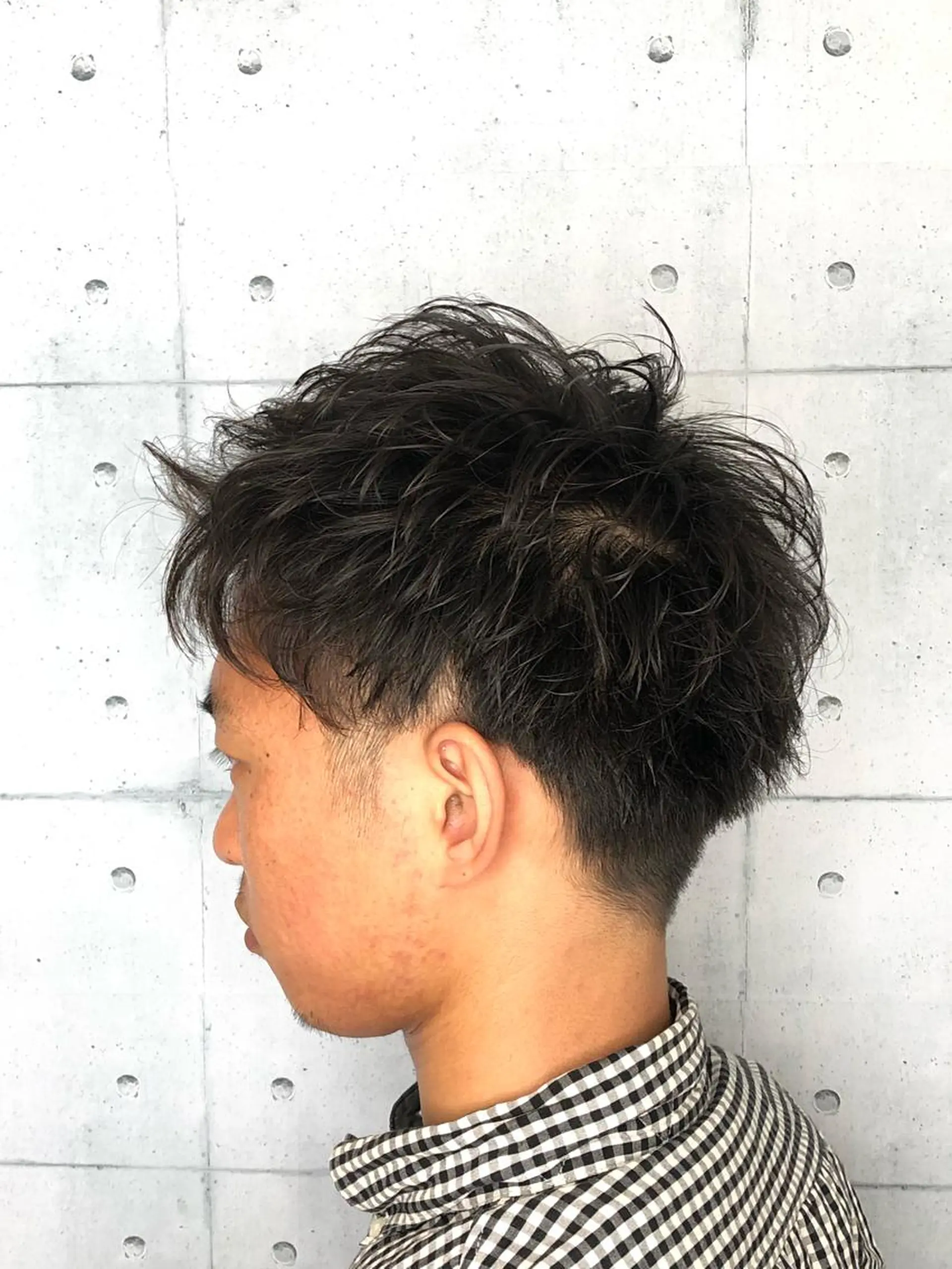 ショート パーマ メンズ メンズパーマ ショートヘア 北脇 健治のヘアスタイル