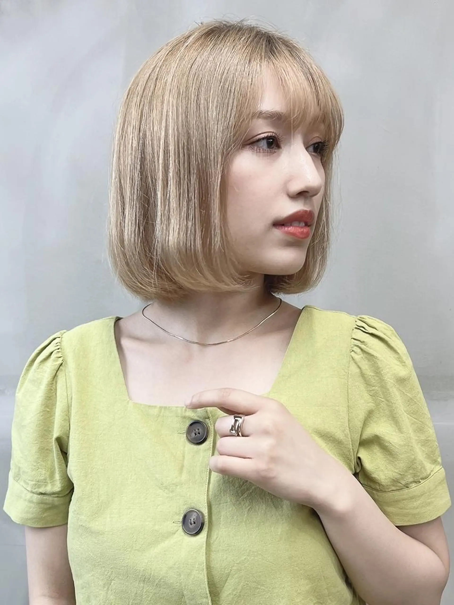 カラー ショート カット ヘアカラー SOURCE 堺東のヘアスタイル