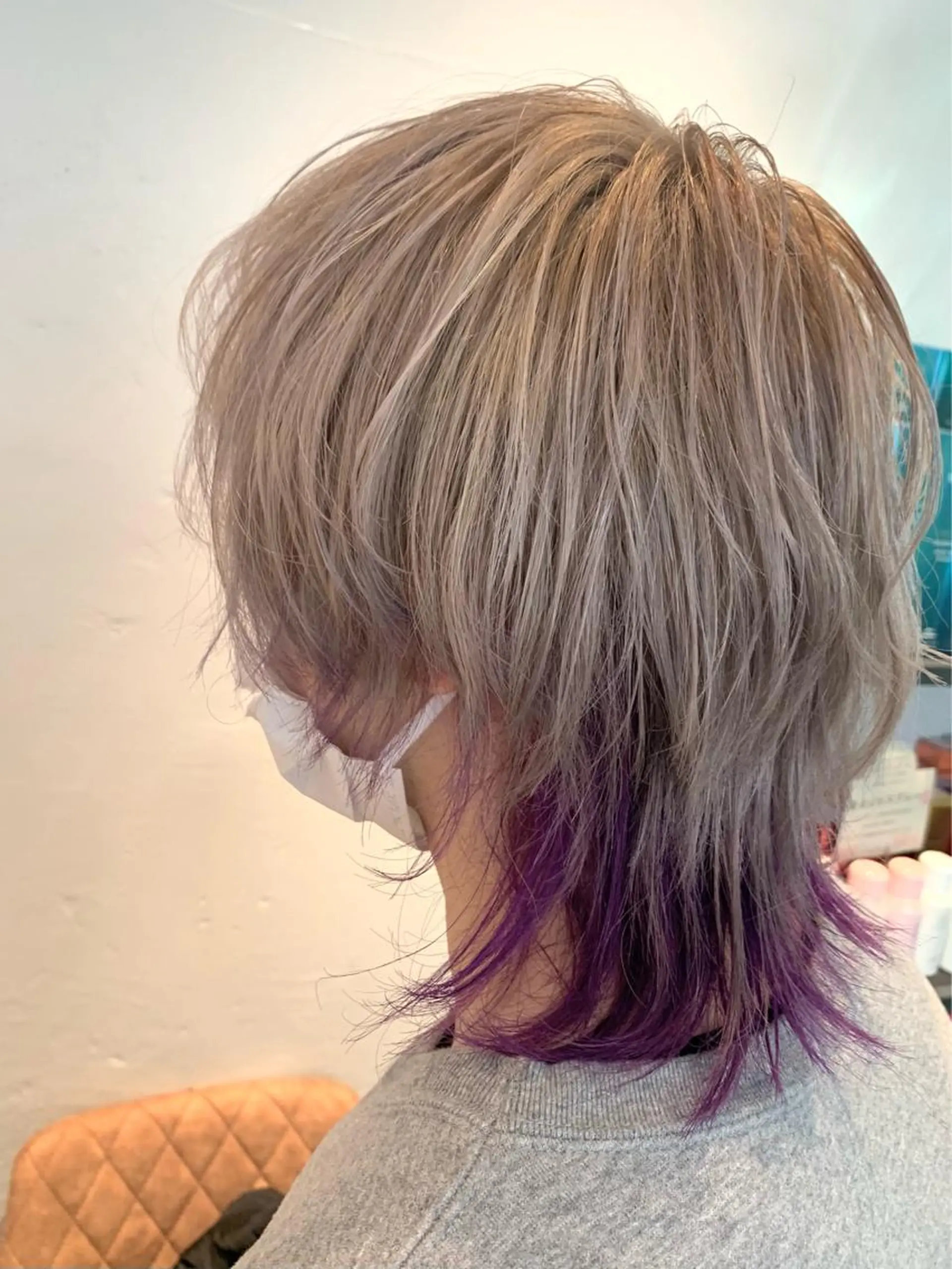 ショート カラー 立川/シールエクステ /みづきのヘアスタイル