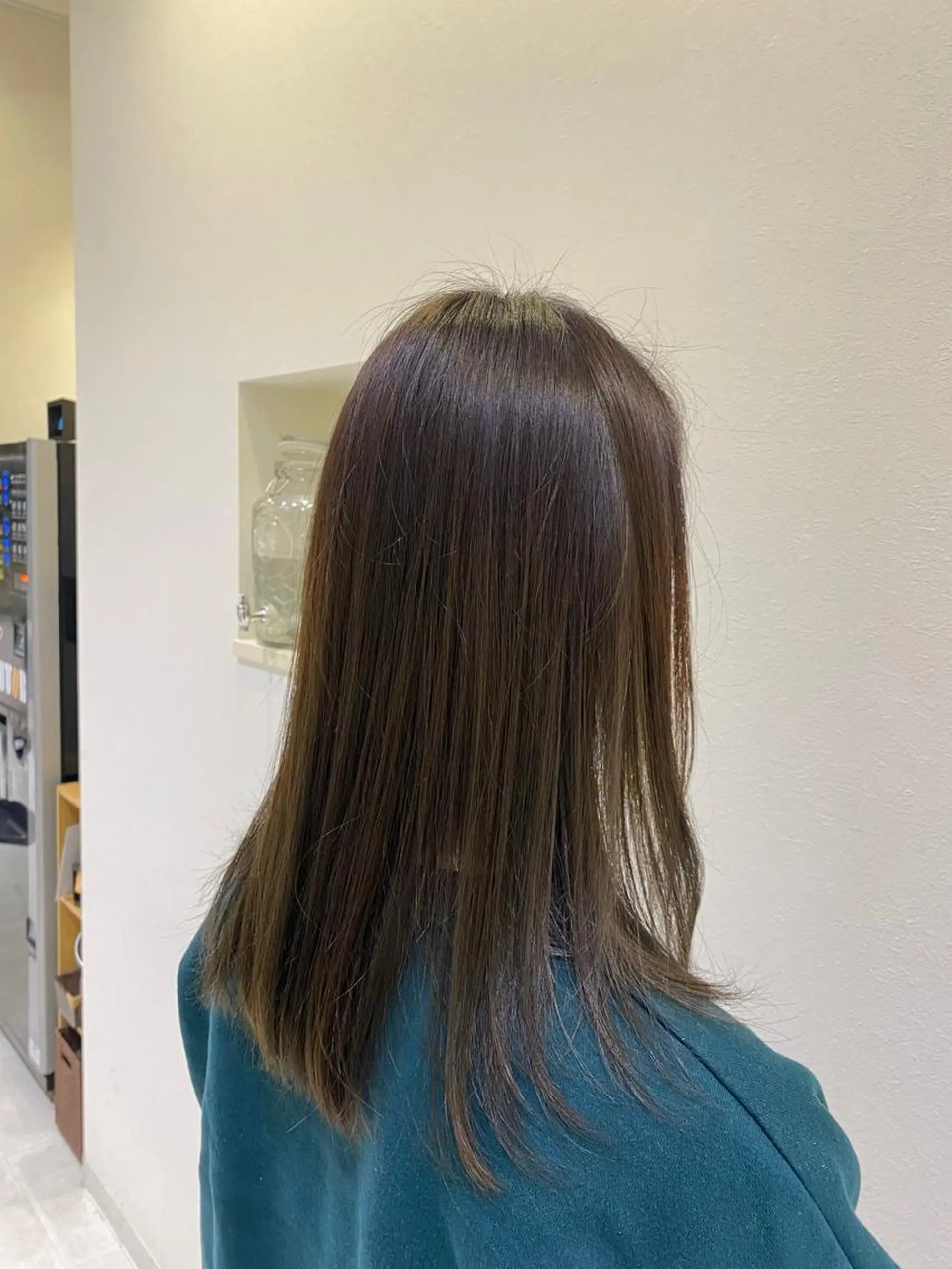 ロング カラー 鹿児島 聖来のヘアスタイル