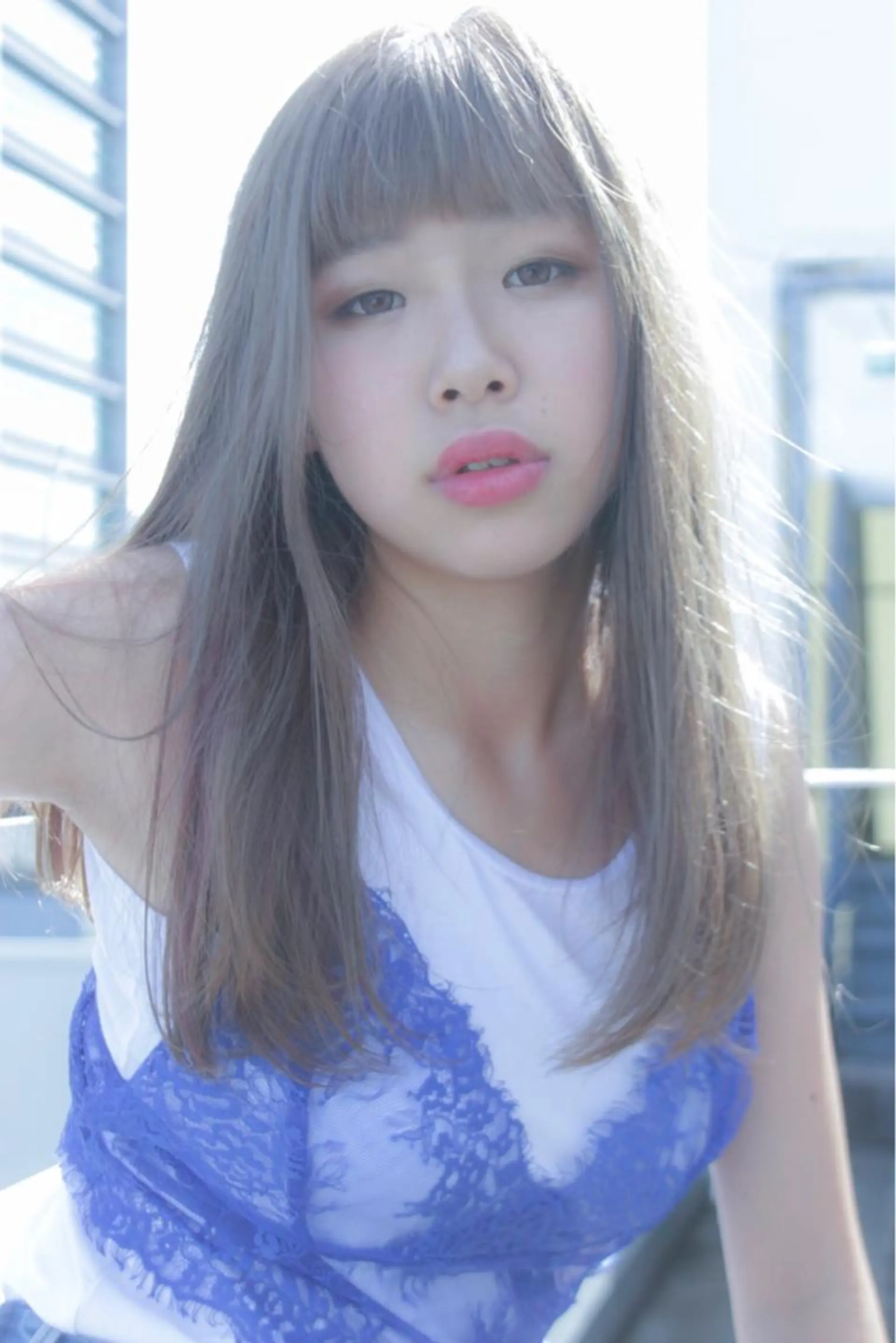 ロング 永田 崇のヘアスタイル