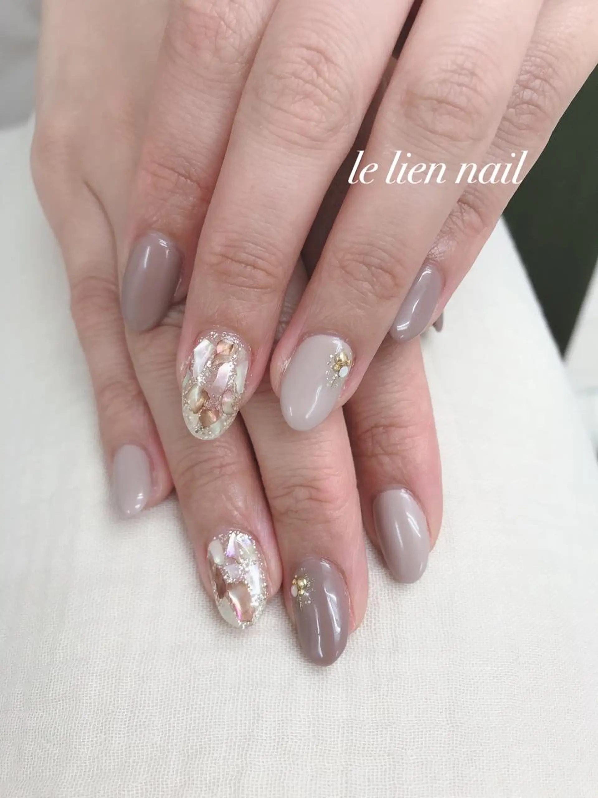 ミディアム le lien nailのネイルデザイン