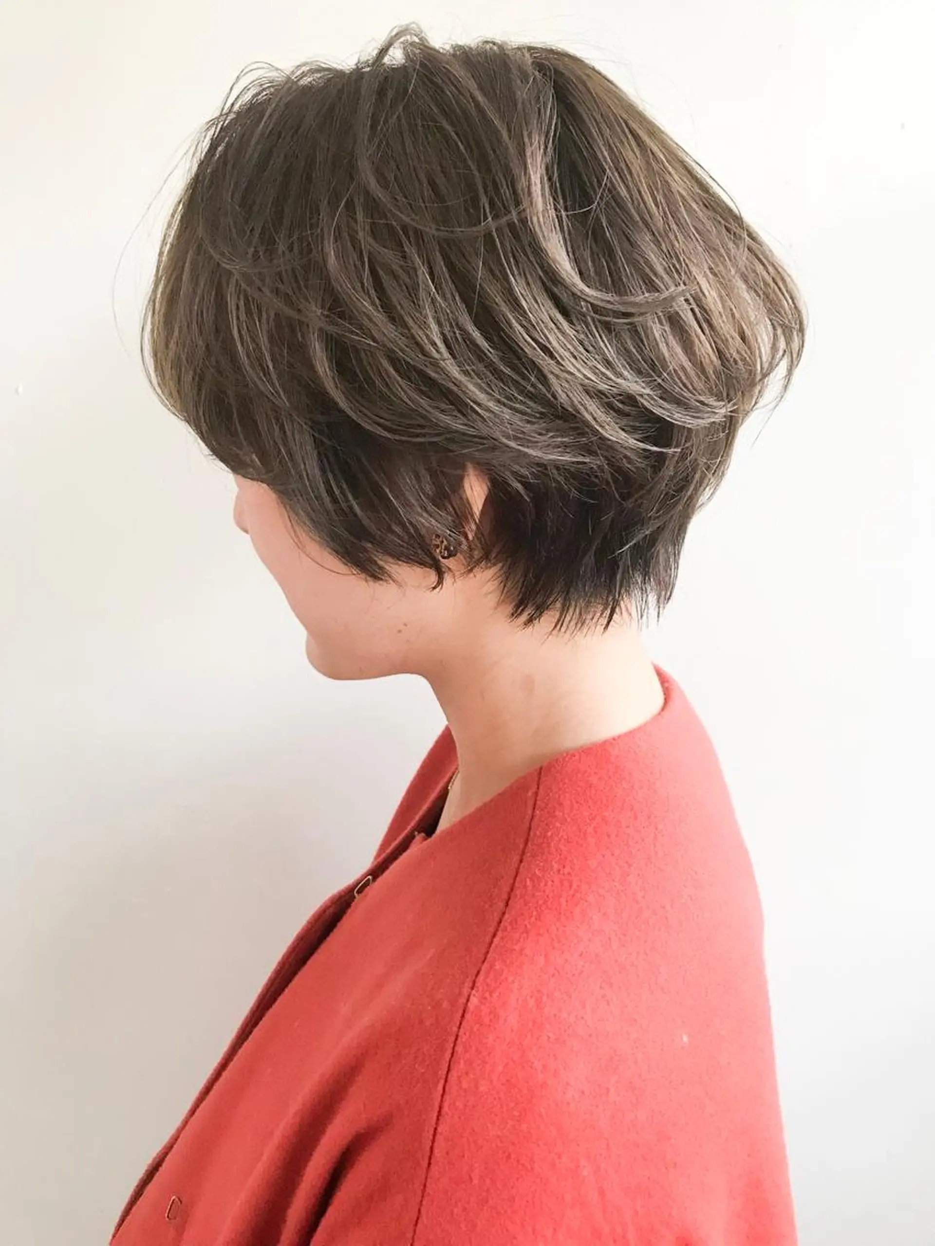 ショート カラー ショート/レイヤー なら石井知希のヘアスタイル