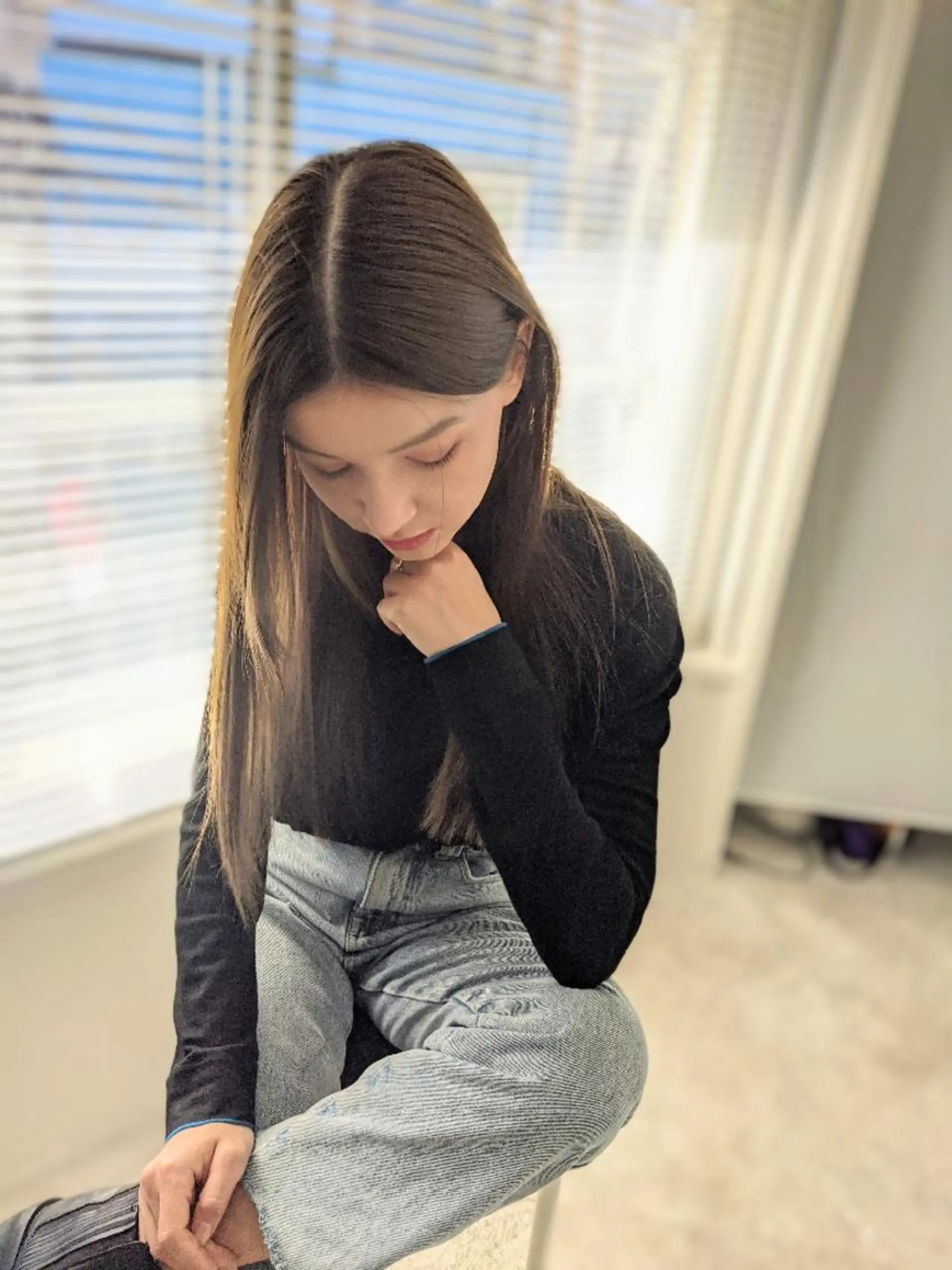 ロング カラー パーマ ヘアアレンジ ネイル キッズ マツエク・マツパ 髪質改善 トリートメント premier modelsのヘアスタイル