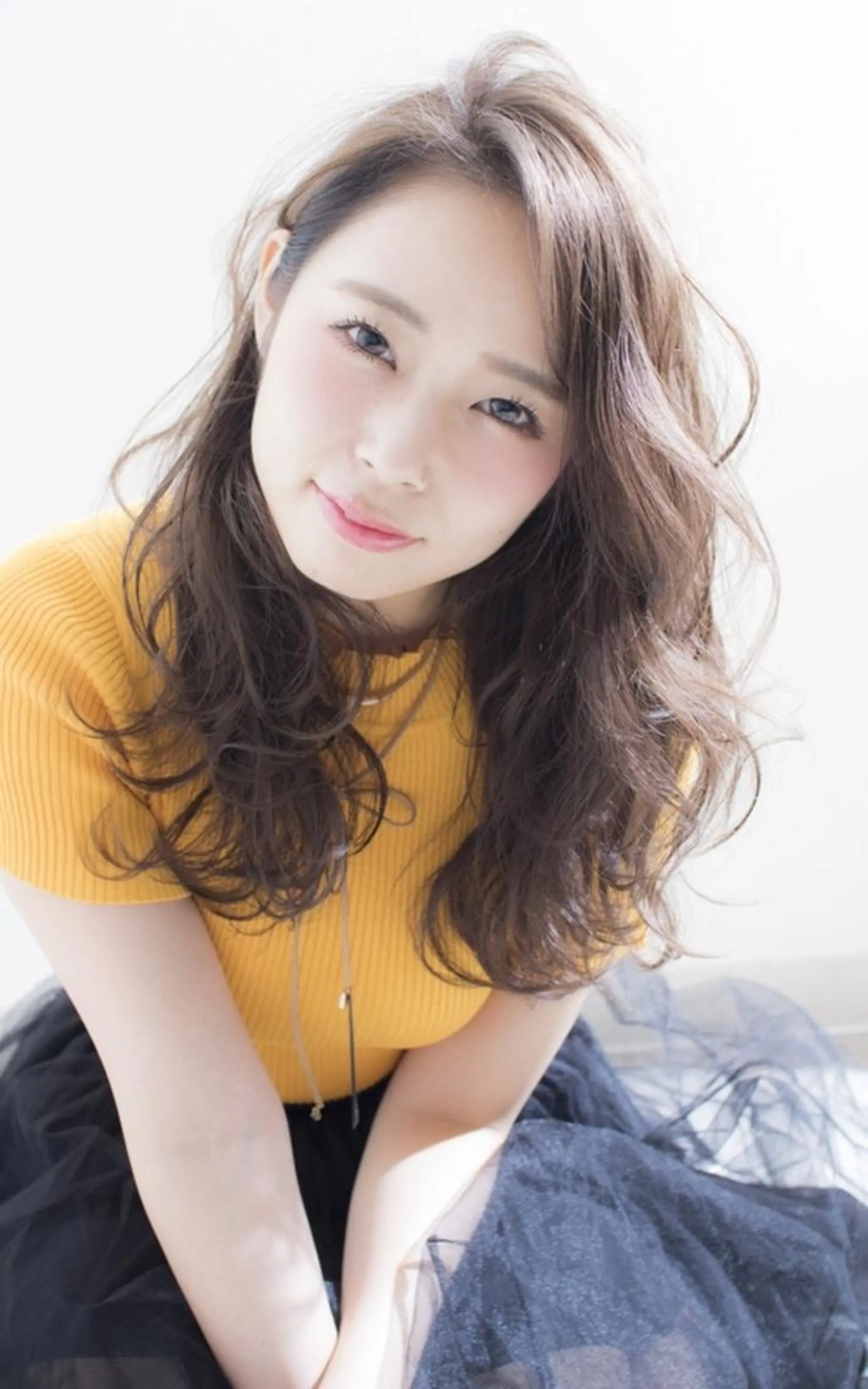 セミロング Agu  hair rupia 金沢店所属・金沢美容室/ 艶髪/夜営業/JINのヘアスタイル