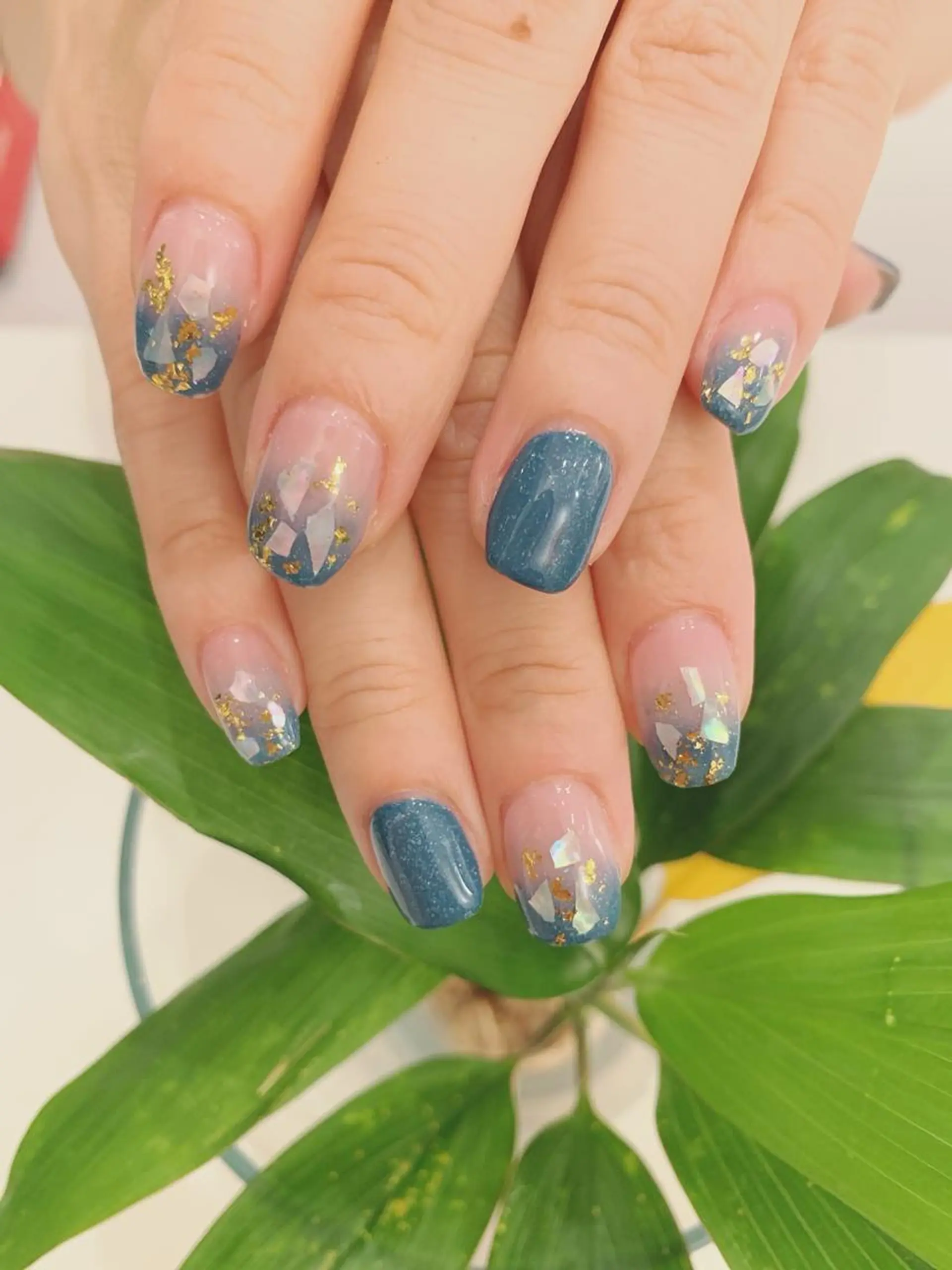 ネイル 🦋ネイルサロン ブラン🌈ゆりのネイルデザイン