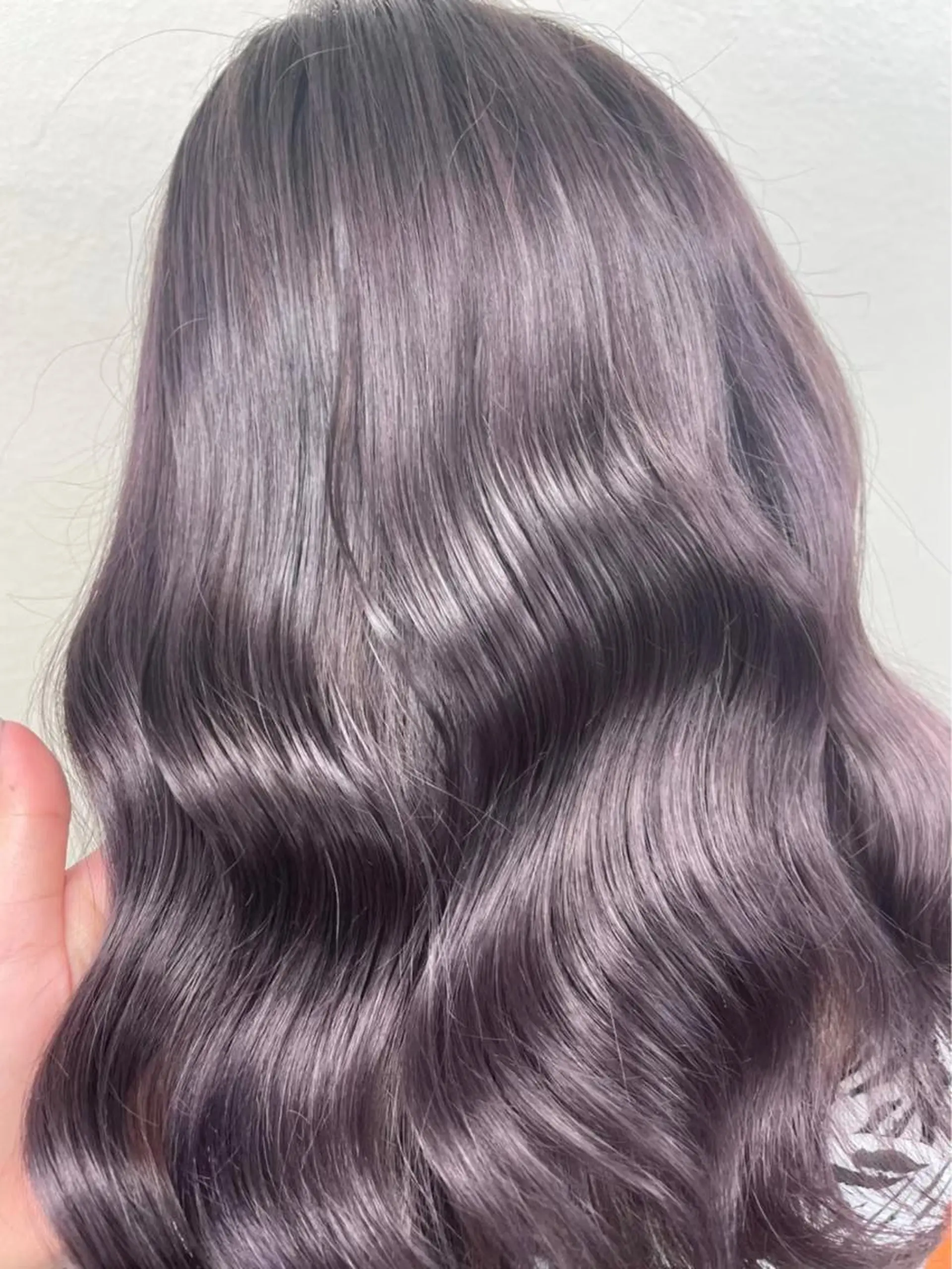 ロング ヘアカラー ブリーチ✖️ 縮毛LANDのヘアスタイル