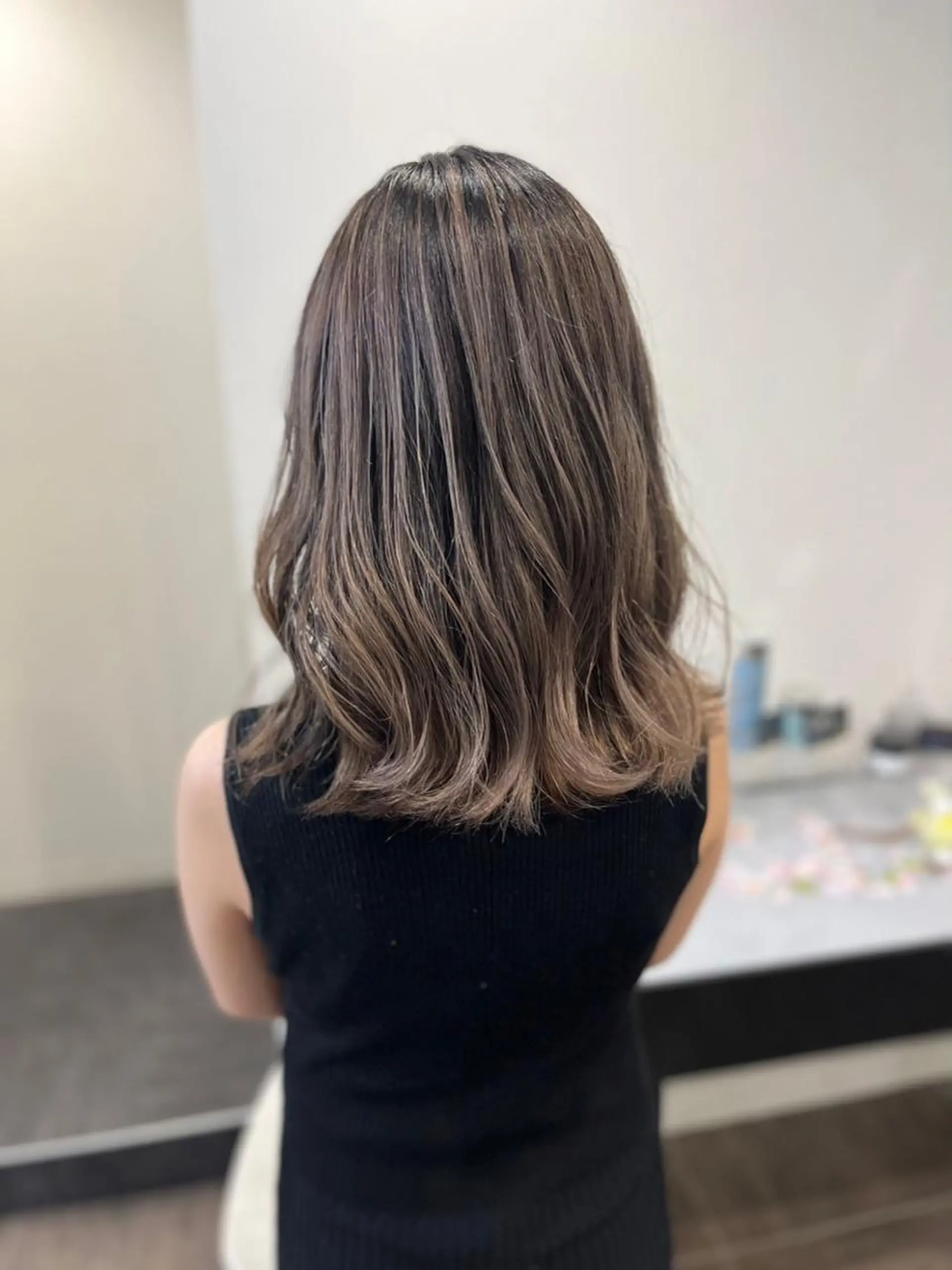 ロング カラー ブリーチ デザインカラー ハイトーンカラー 🐺青木光太朗 ウルフ/レイヤー🐺のヘアスタイル