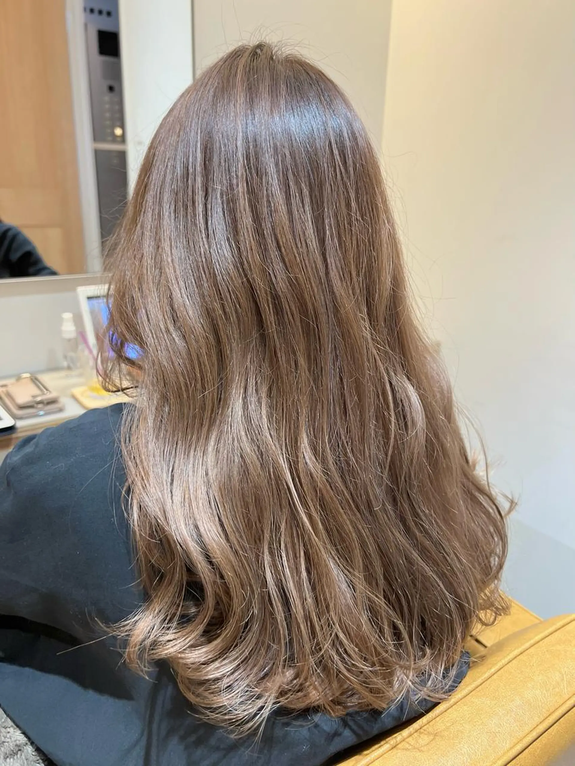 ロング カラー カット ヘアカラー 縮毛矯正×艶カラー /中村勇太のヘアスタイル