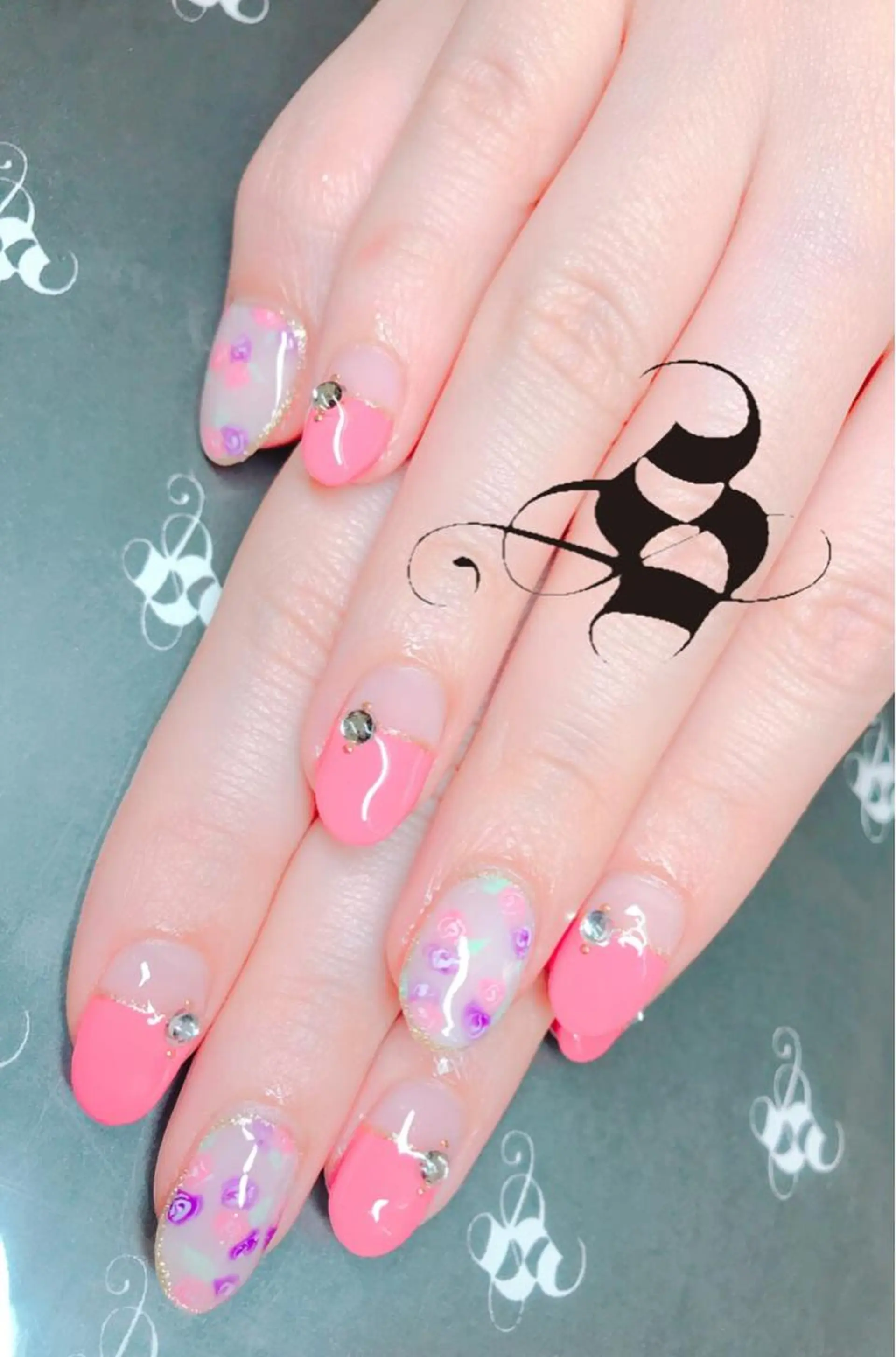 ネイル 長さ出し メンズネイル 持ち込み スカルプネイル ネイルチップ S&S 村田小百合のネイルデザイン