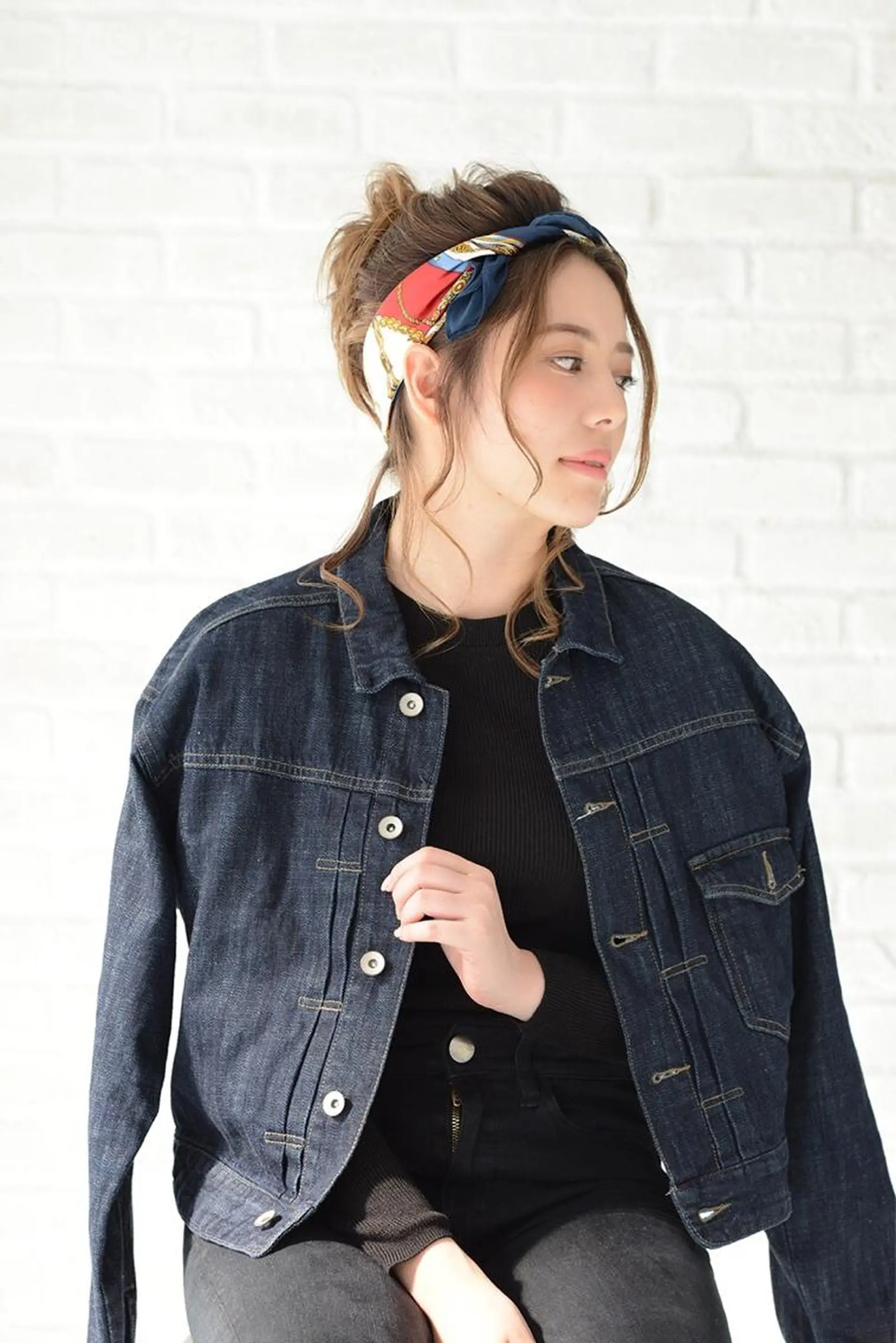 ヘアアレンジ 結婚式・ブライダル ボブ ワイドバング 圧倒的美髪ストレート ツダケイタロウのヘアスタイル