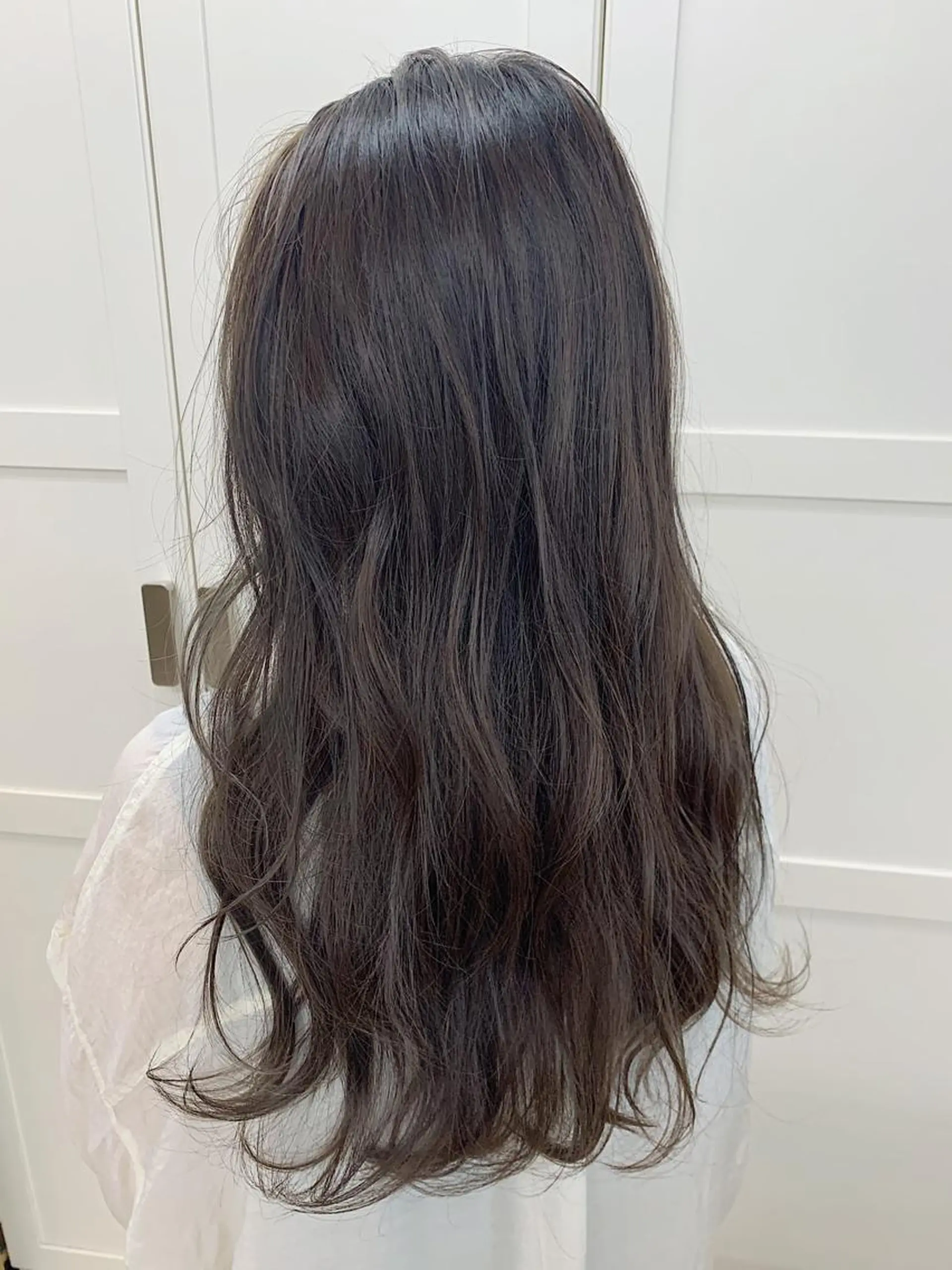 ロング カラー ハットリ /北習志野のヘアスタイル