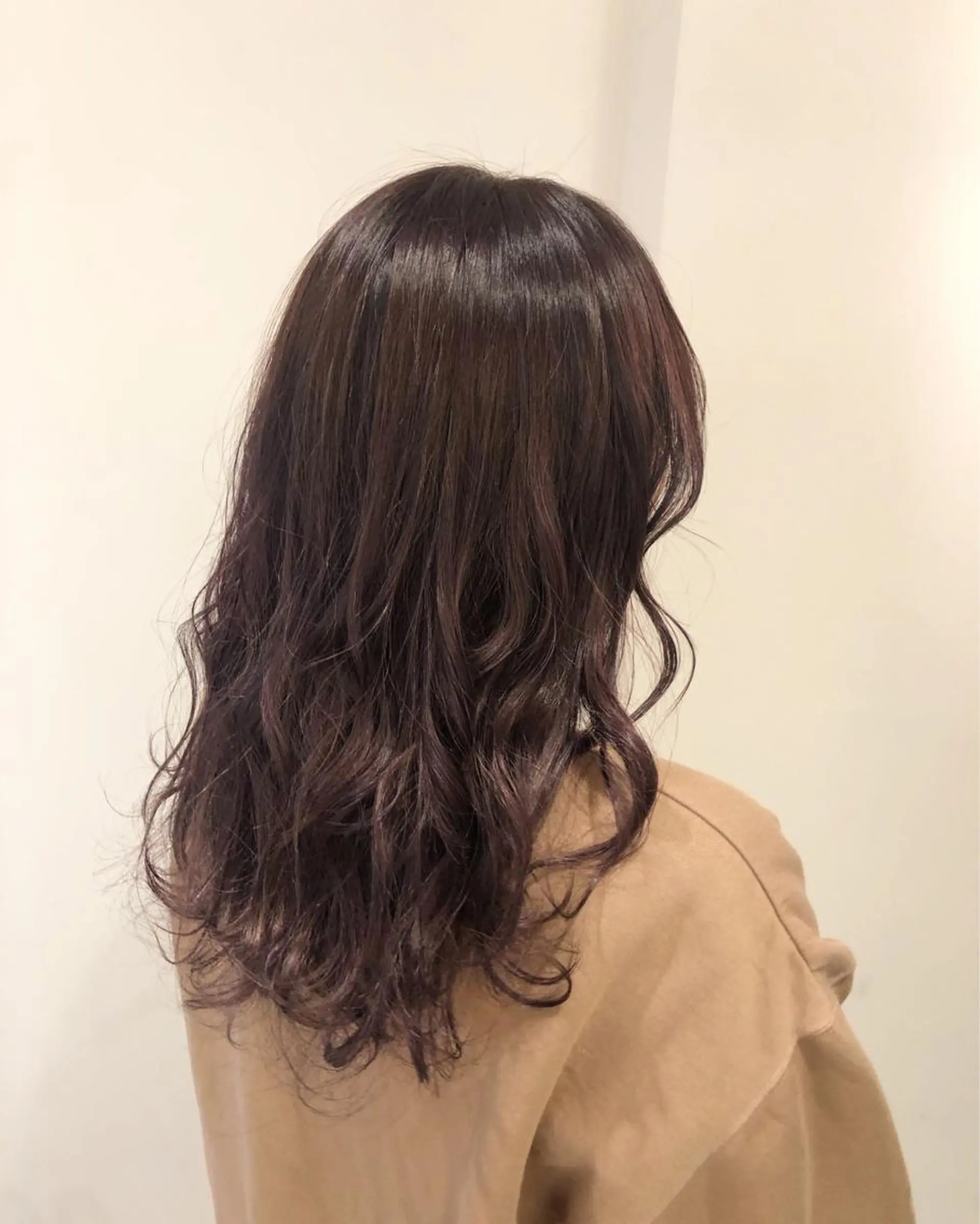 ロング カラー アッシュ ベージュカラー ブリーチ ラベンダーカラー ラベンダーアッシュ 韓国風ヘア♡ runaのヘアスタイル