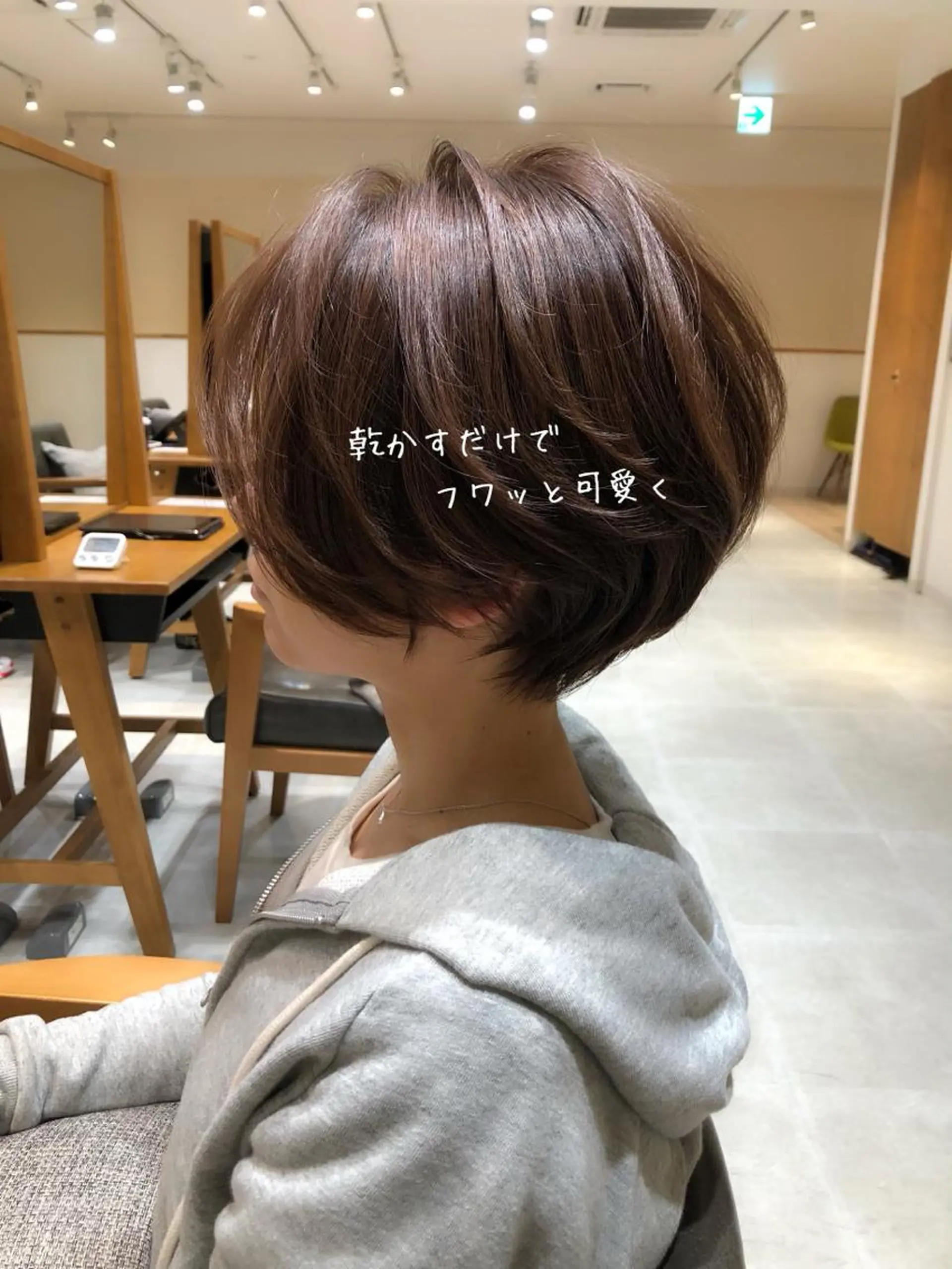 ショート カラー ショートヘア 小顔カット 高橋 昭雄のヘアスタイル