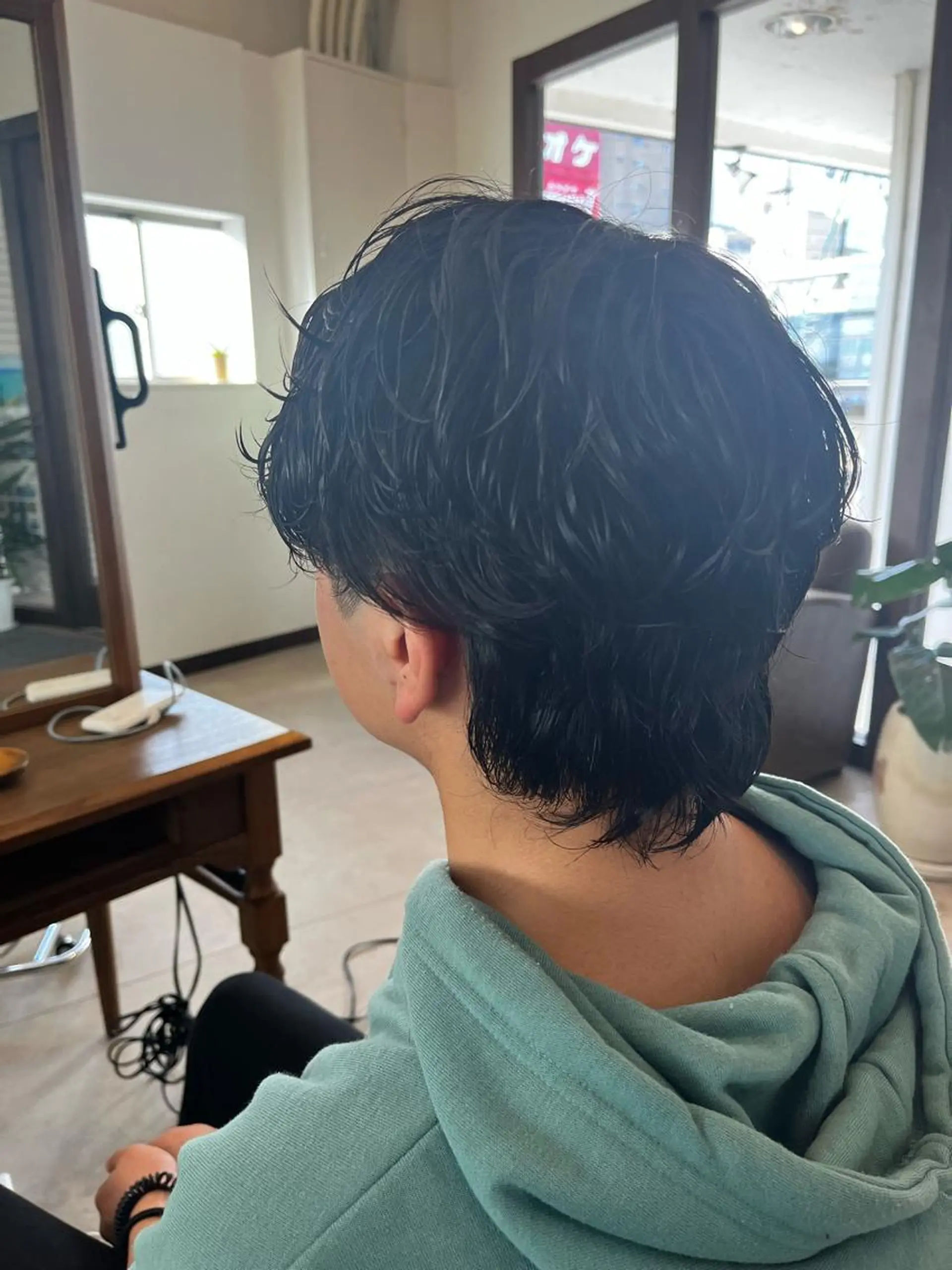 ショート パーマ メンズ メンズパーマ ニュアンスパーマ 西村 歩真のヘアスタイル