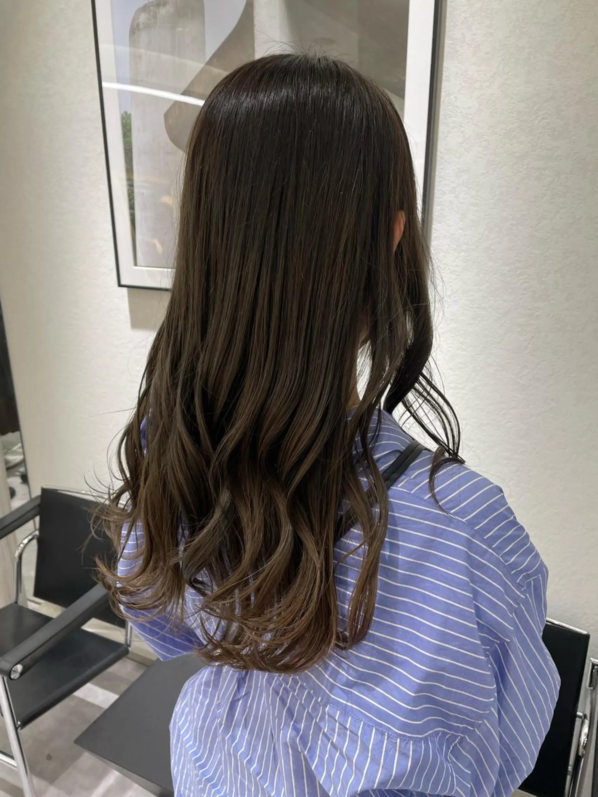 セミロング カラー ブリーチ karin/インナー カラー/北名古屋市のヘアスタイル