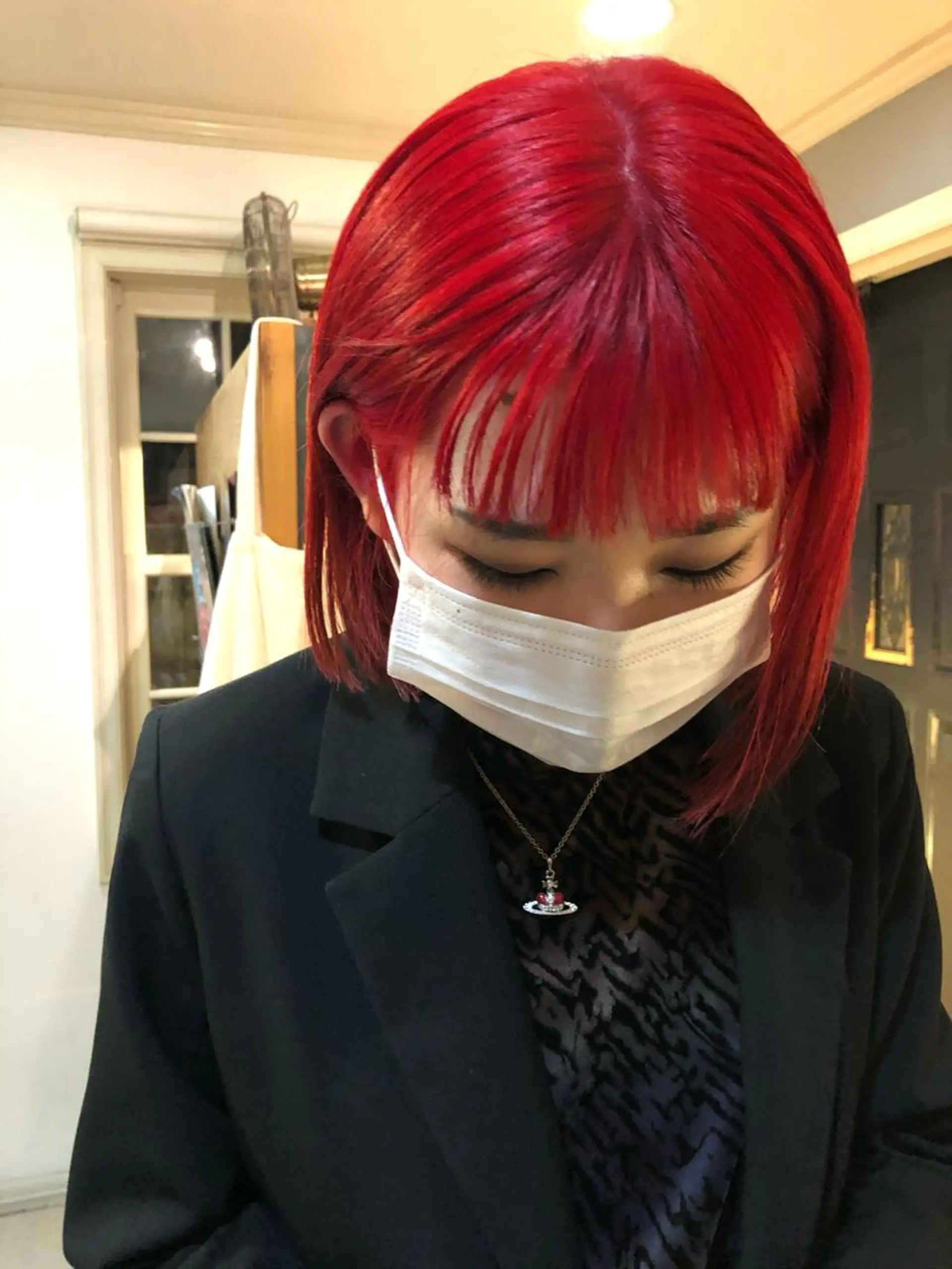 ミディアム カラー NOUN所属・eri kinjoのヘアスタイル