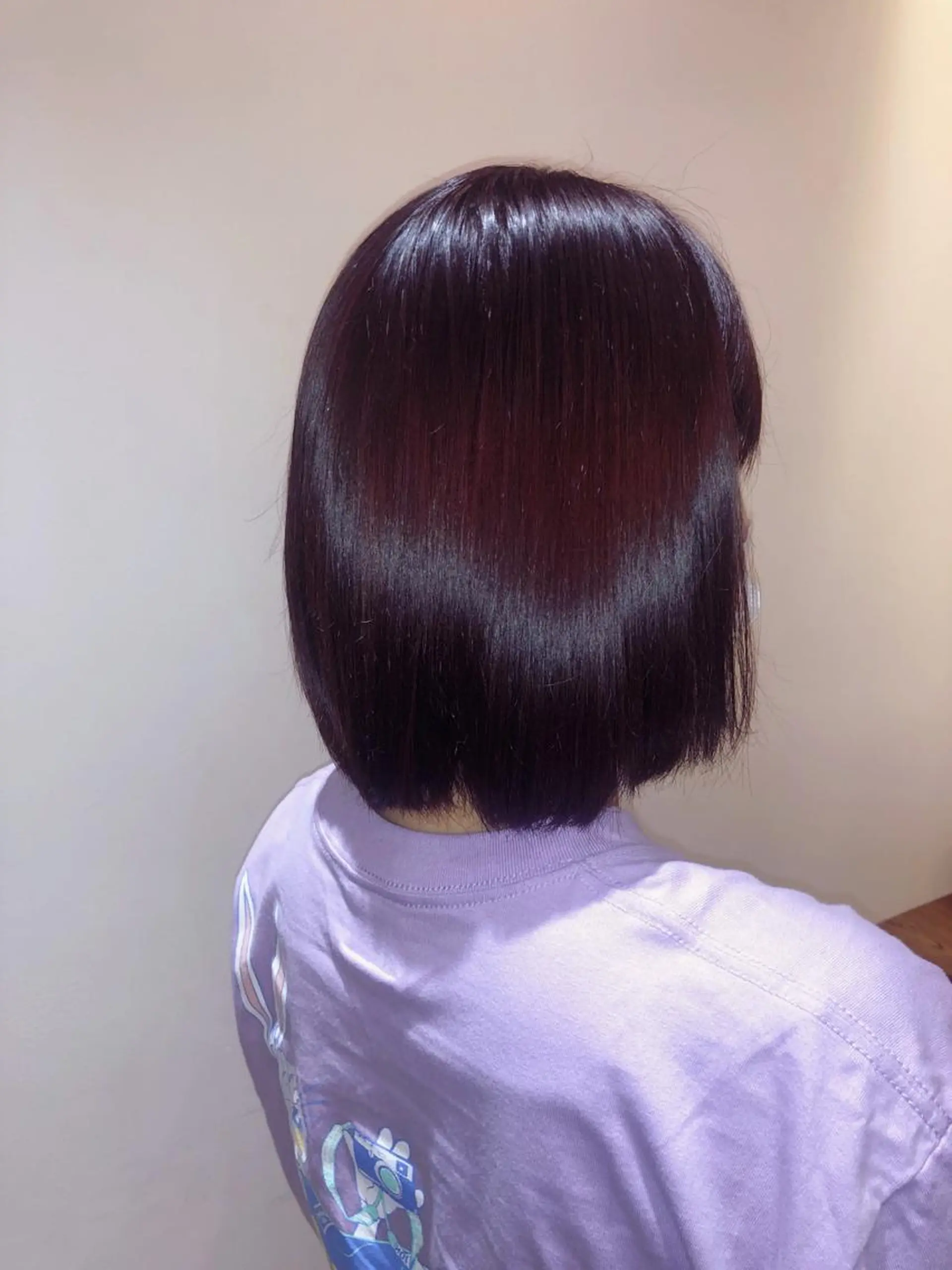 ミディアム 栗林 茉那のヘアスタイル