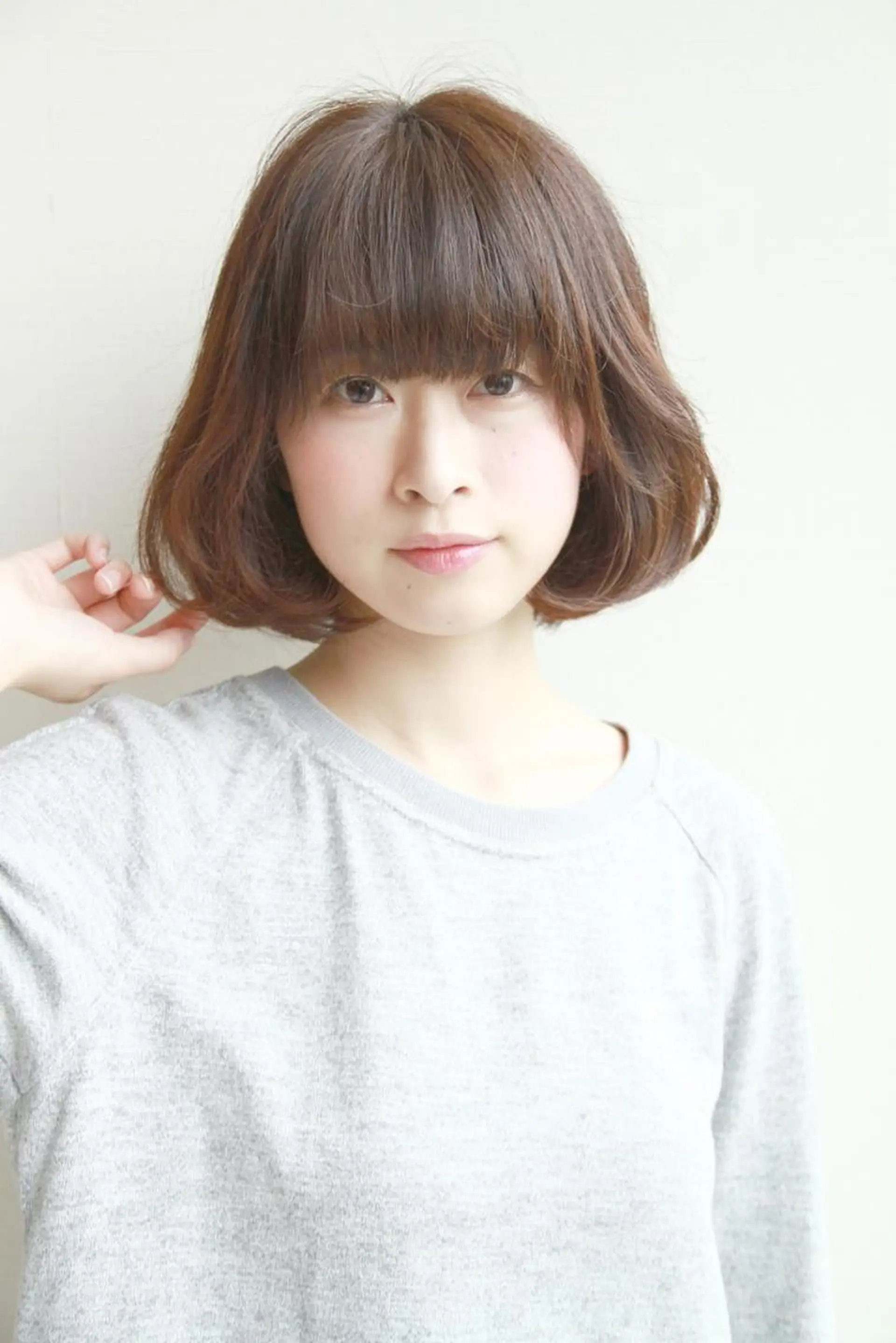 ミディアム ヘアレスキュー つや髪本店のヘアスタイル