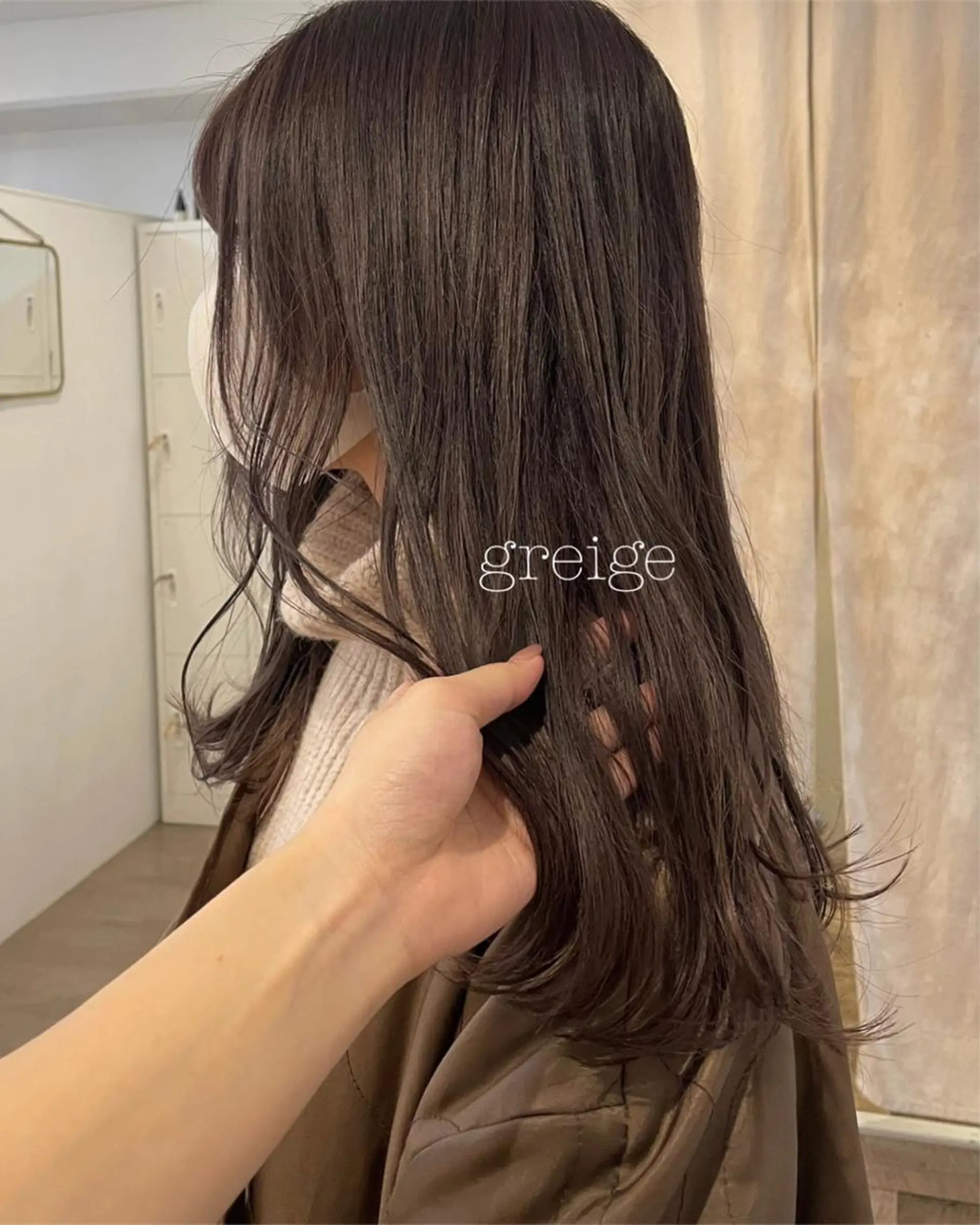 ロング カラー ハイライトカラー ハイライト 佐藤 永夏のヘアスタイル