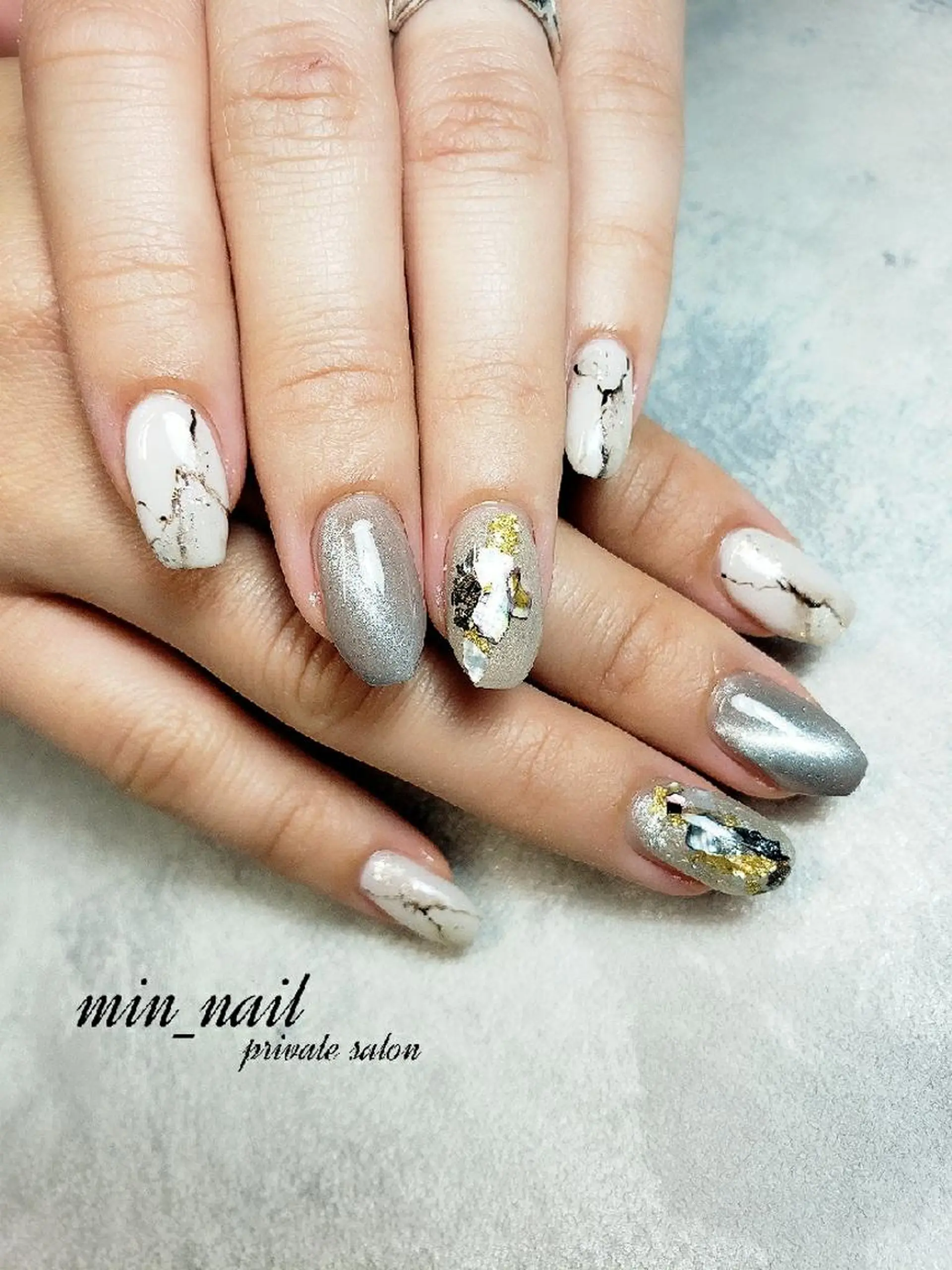 ネイル ハンドネイル プライベートサロン lienのネイルデザイン