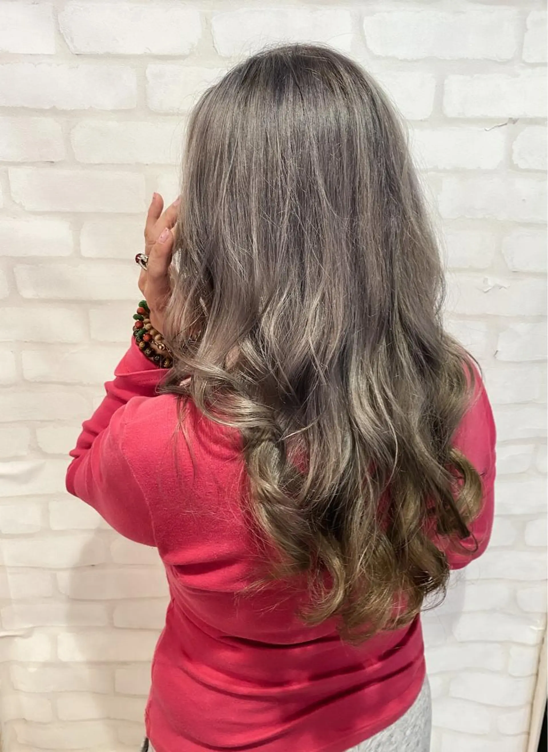 カラー ヘアアレンジ 髪質改善カラー🫧 舘田千乃のヘアスタイル