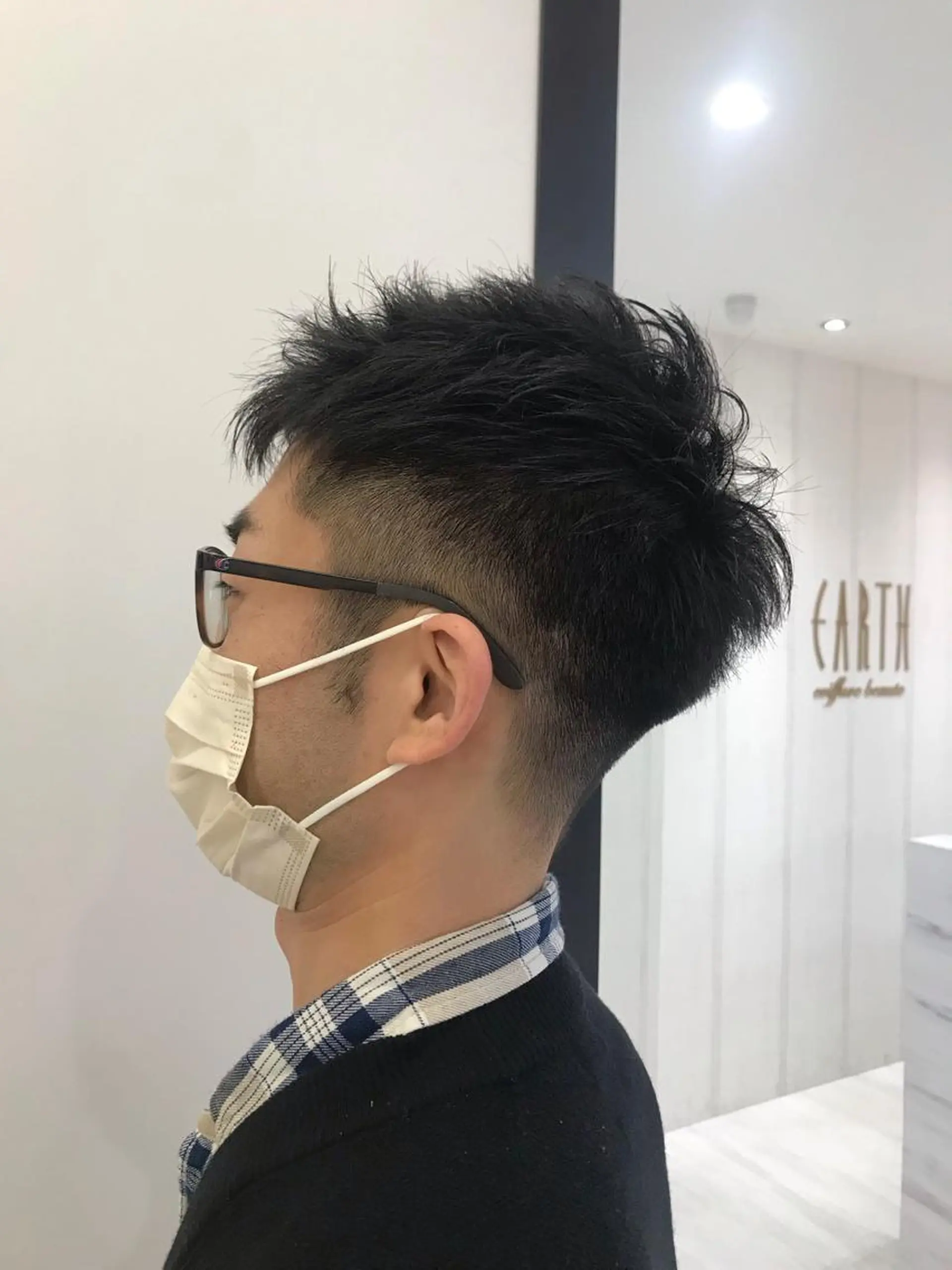 ショート メンズ ツーブロック レイヤー/ウルフ/ ボブ/ショート/屋敷のヘアスタイル