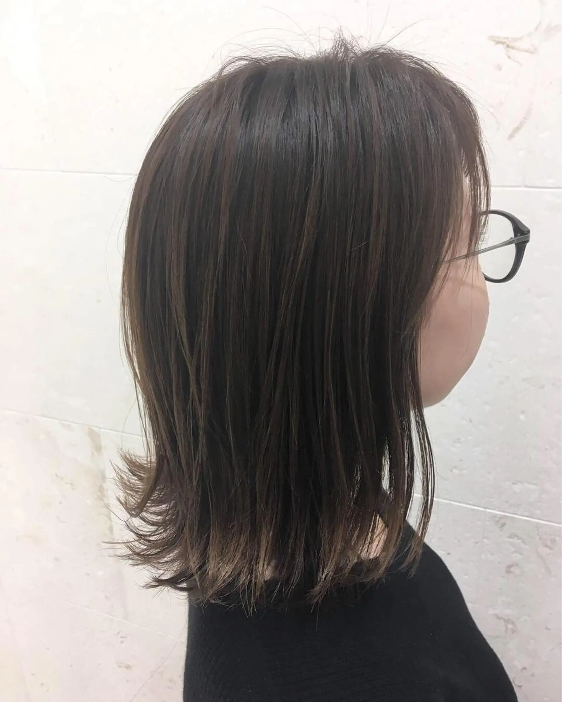 ミディアム カラー 斉藤 貴也のヘアスタイル