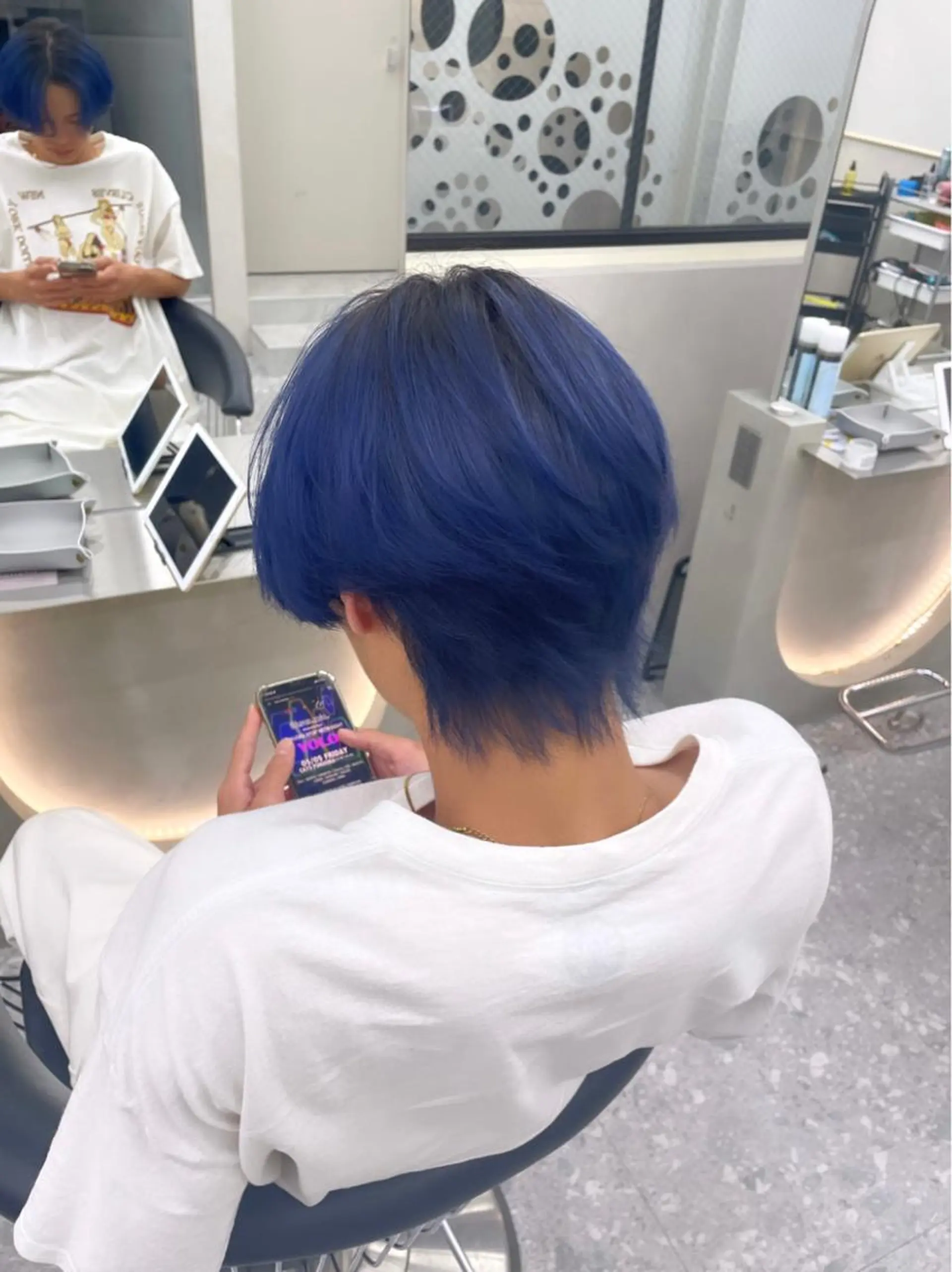 カラー 韓国ヘア/レイヤー Londエレンのヘアスタイル