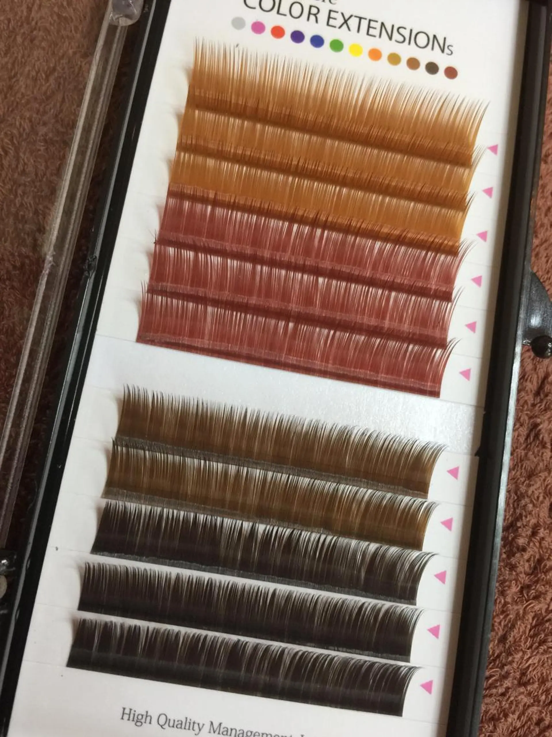 マツエク・マツパ カラーマツエク ボリュームラッシュ salon:S 仙台店のマツエク・マツパデザイン