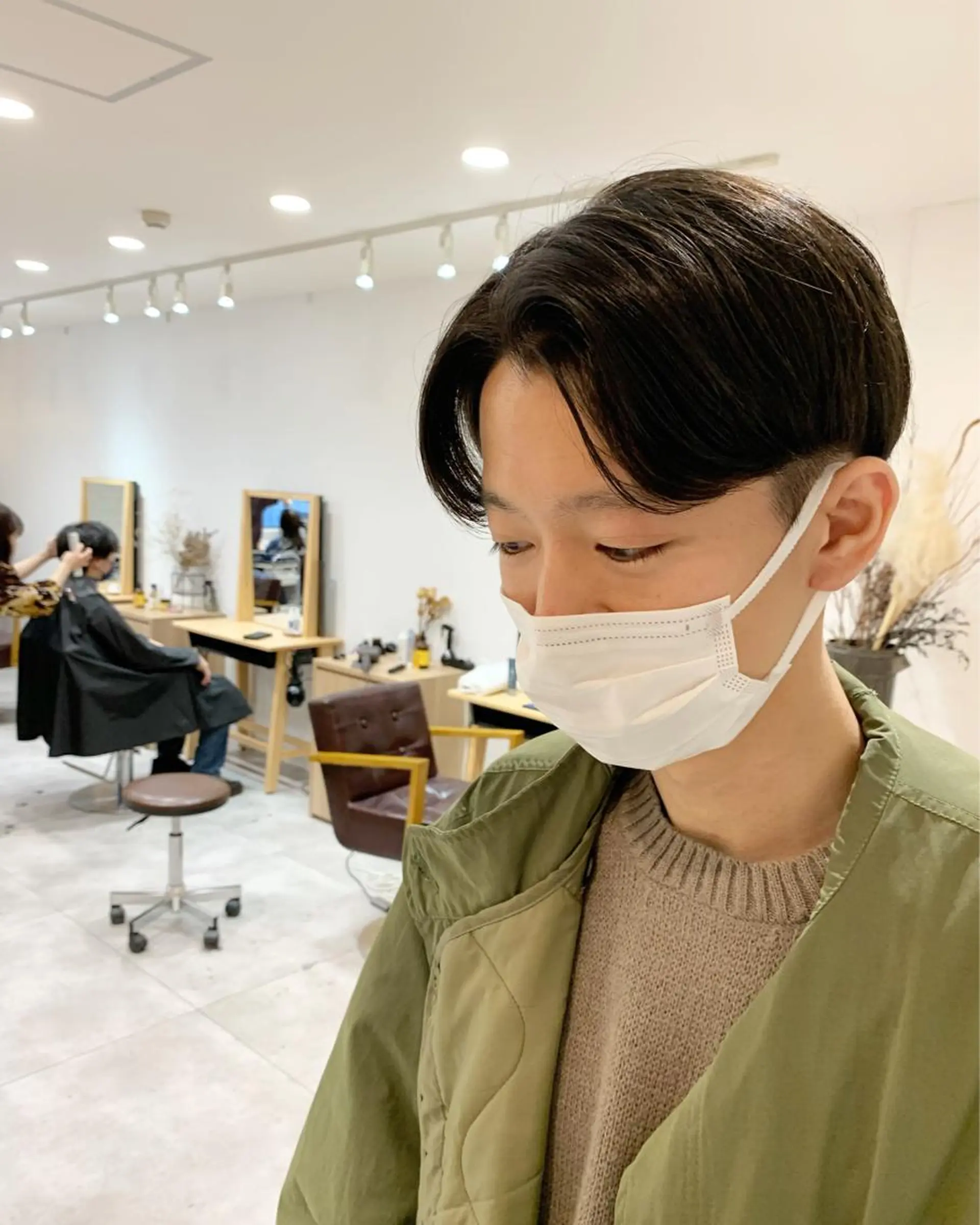 ショート ボブ 外国人風カラー ハイライト 髪質改善 韓国風ヘア tension 【テンション】のヘアスタイル