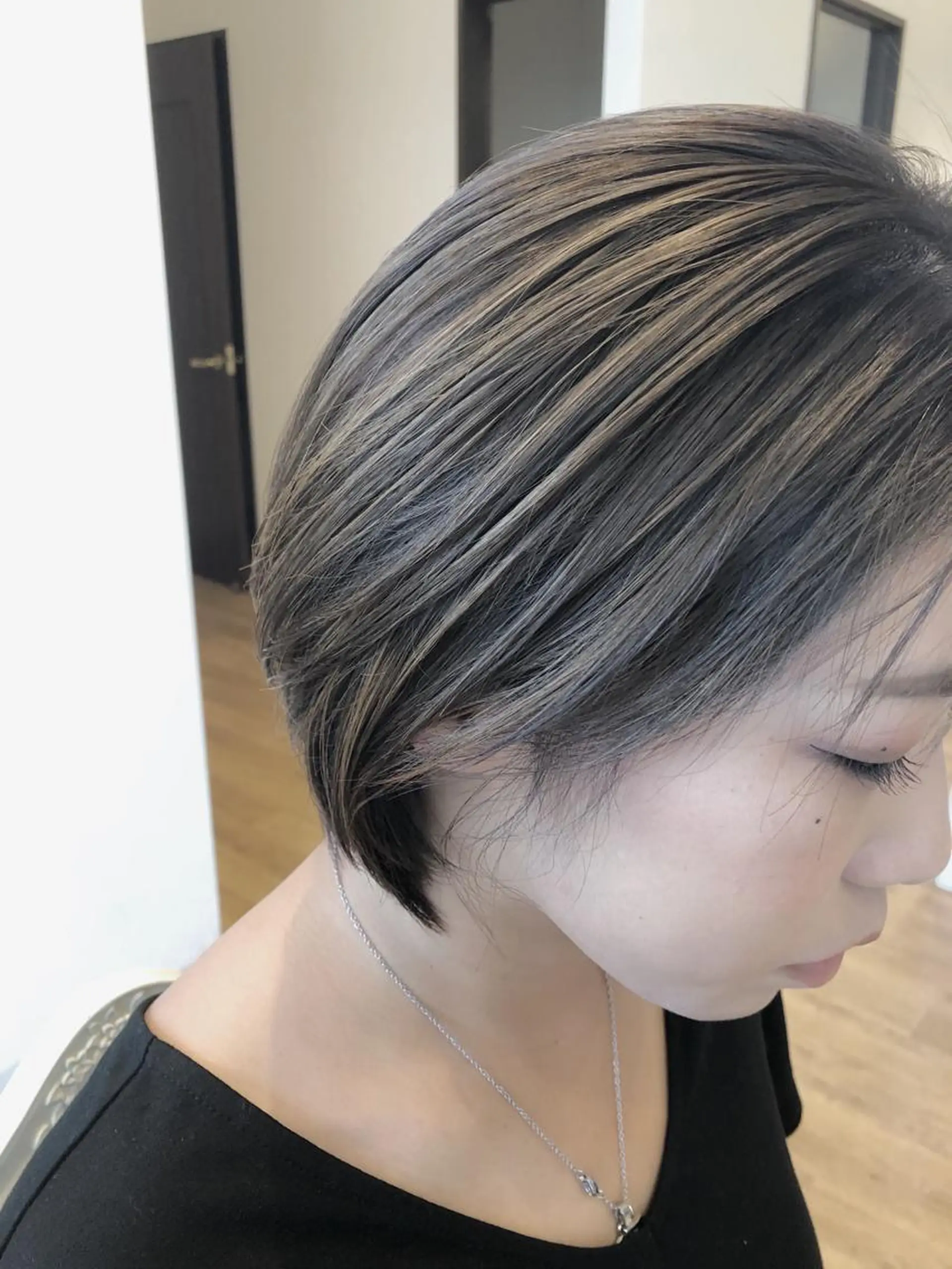 ショート カラー 奈良市／尼ヶ辻 谷川和也のヘアスタイル