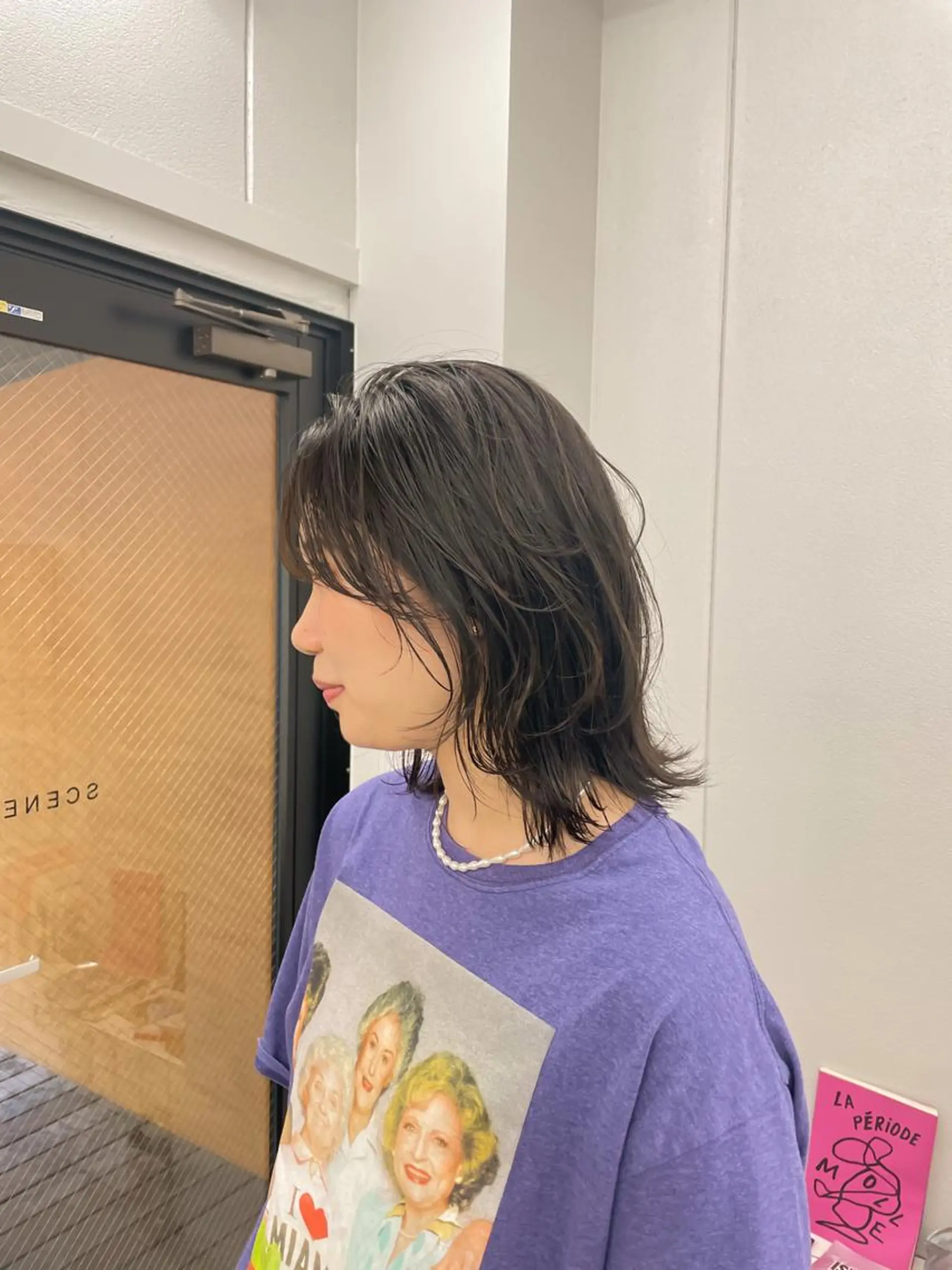 ミディアム カラー カット ヘアカラー 関 京磨のヘアスタイル