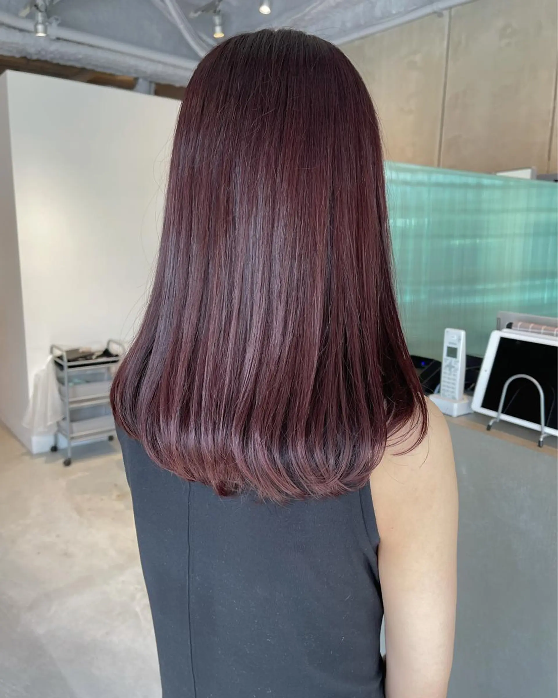 ロング 桐畑 周のヘアスタイル