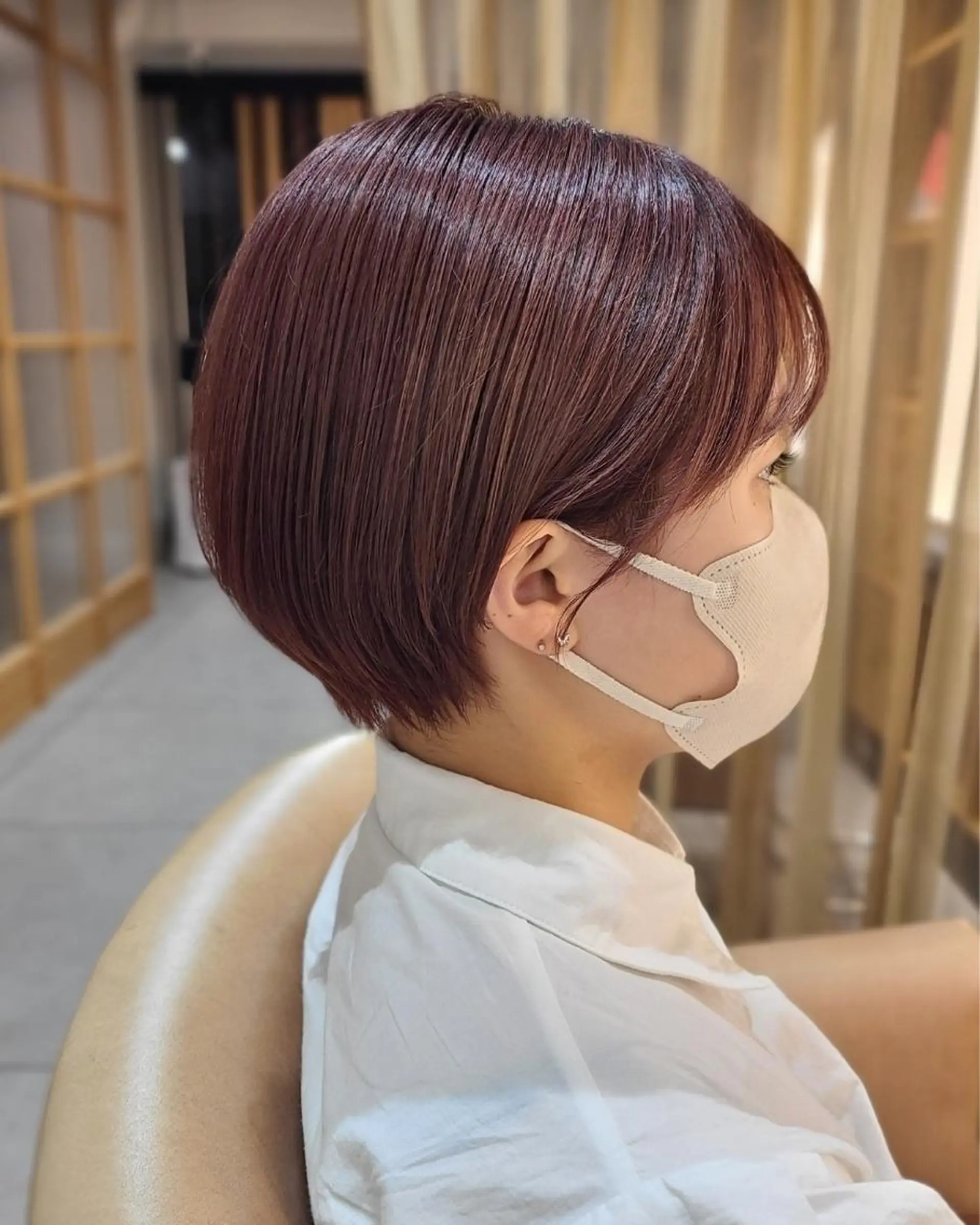 カラー AFLOAT pd+ KOBE所属・鈴木 七海のヘアスタイル