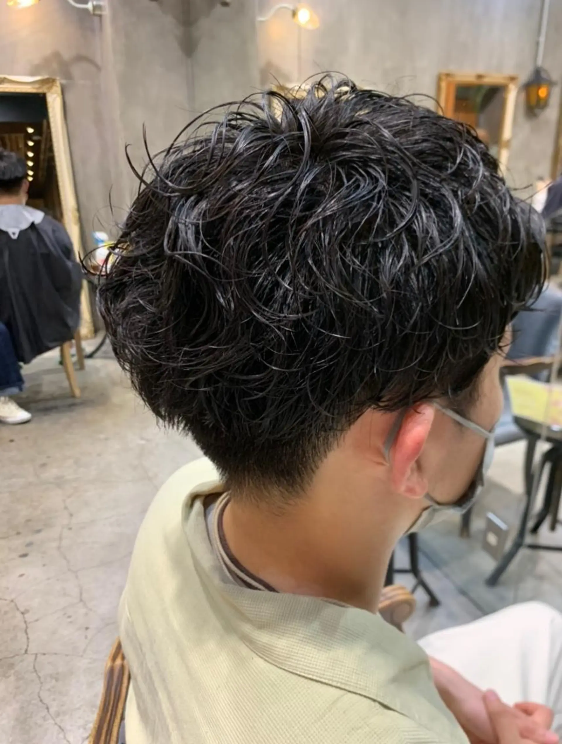 パーマ メンズ カット パーマ トリートメント GO TODAY 原宿本店所属・🎁曲がる縮毛矯正 /DAIKIのヘアスタイル