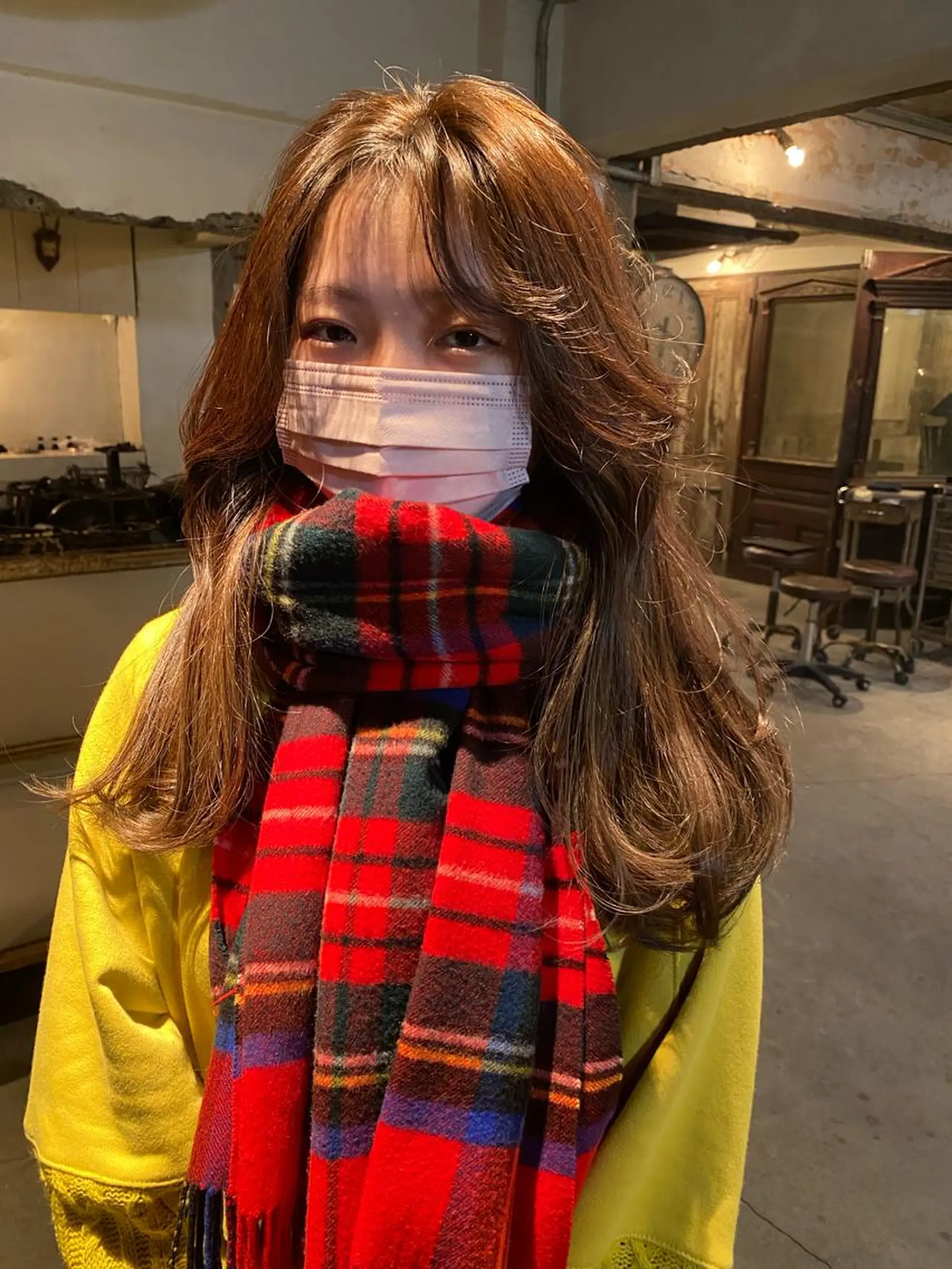 ミディアム カラー お任せヘア☘️☘️ 及川渚のヘアスタイル