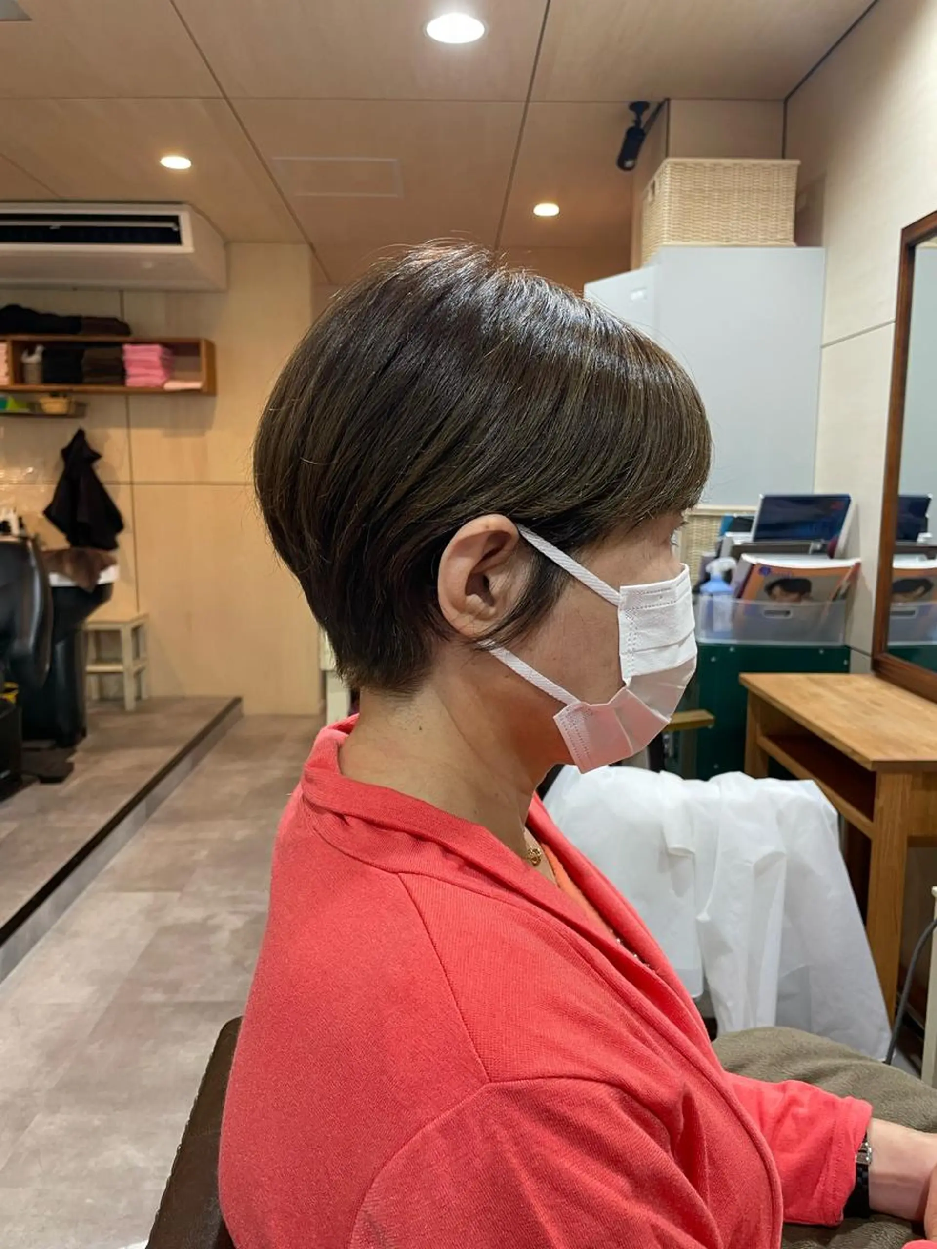 ショート カラー カット トリートメント ミズタ マイのヘアスタイル