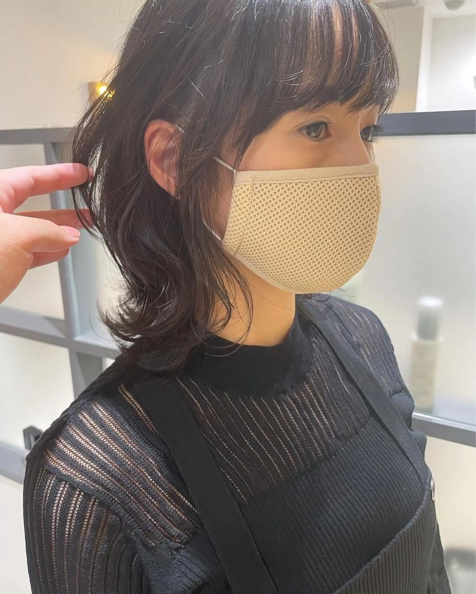 ミディアム カット Loem【ロエム】所属・RINA 【Loem】のヘアスタイル